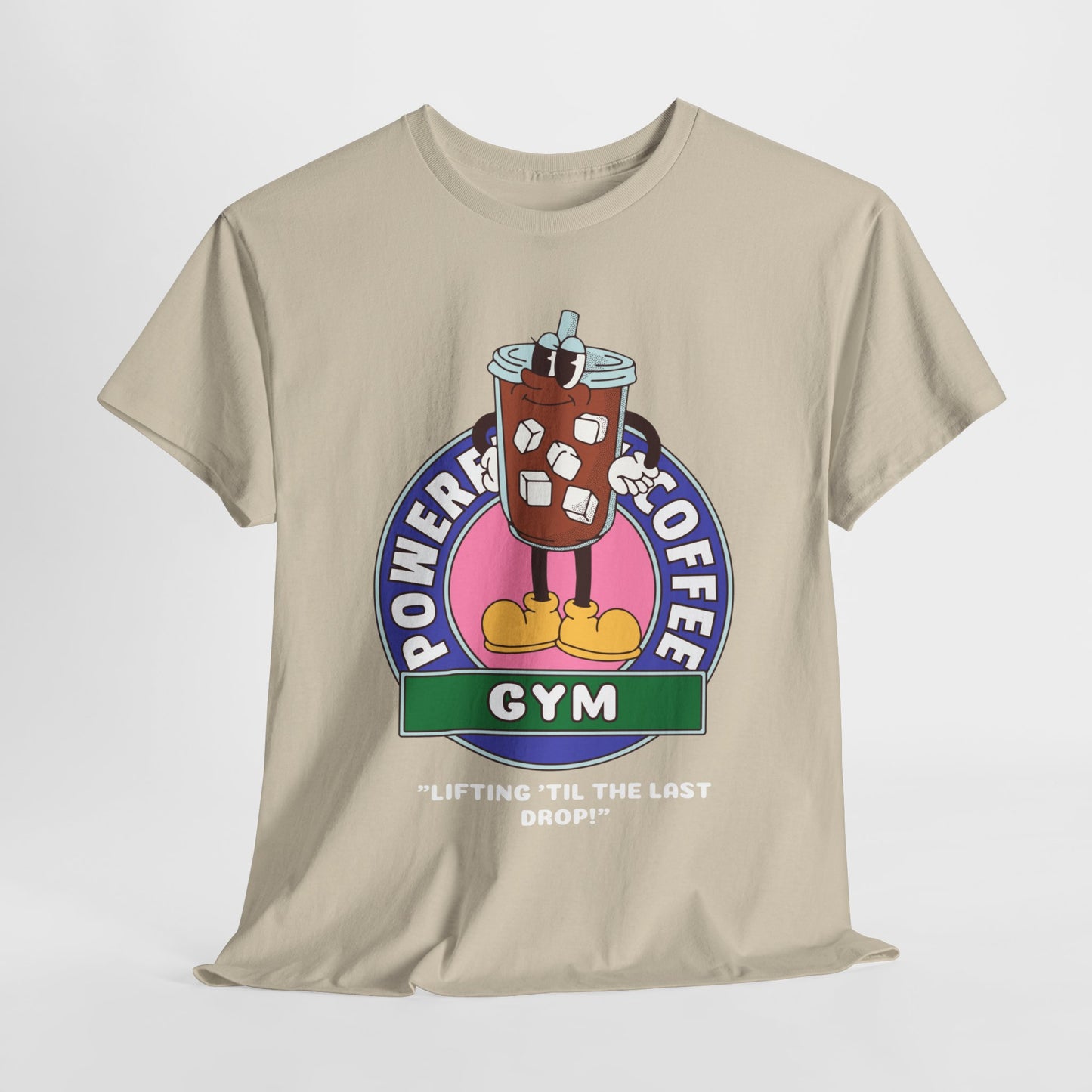 Power By Coffee Lifting 'Til The Last Drop   - Flashlander Gym Shirt