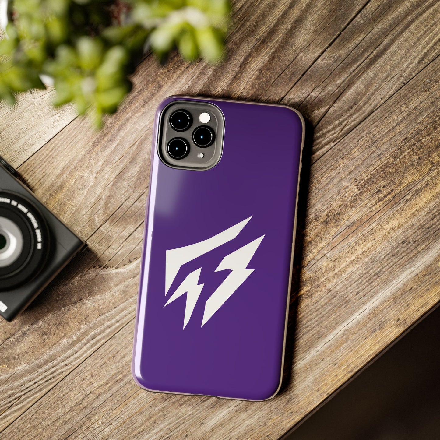 Flashlander Thunders Tough Phone Cases for all Iphone and Samsung Galaxy Purple