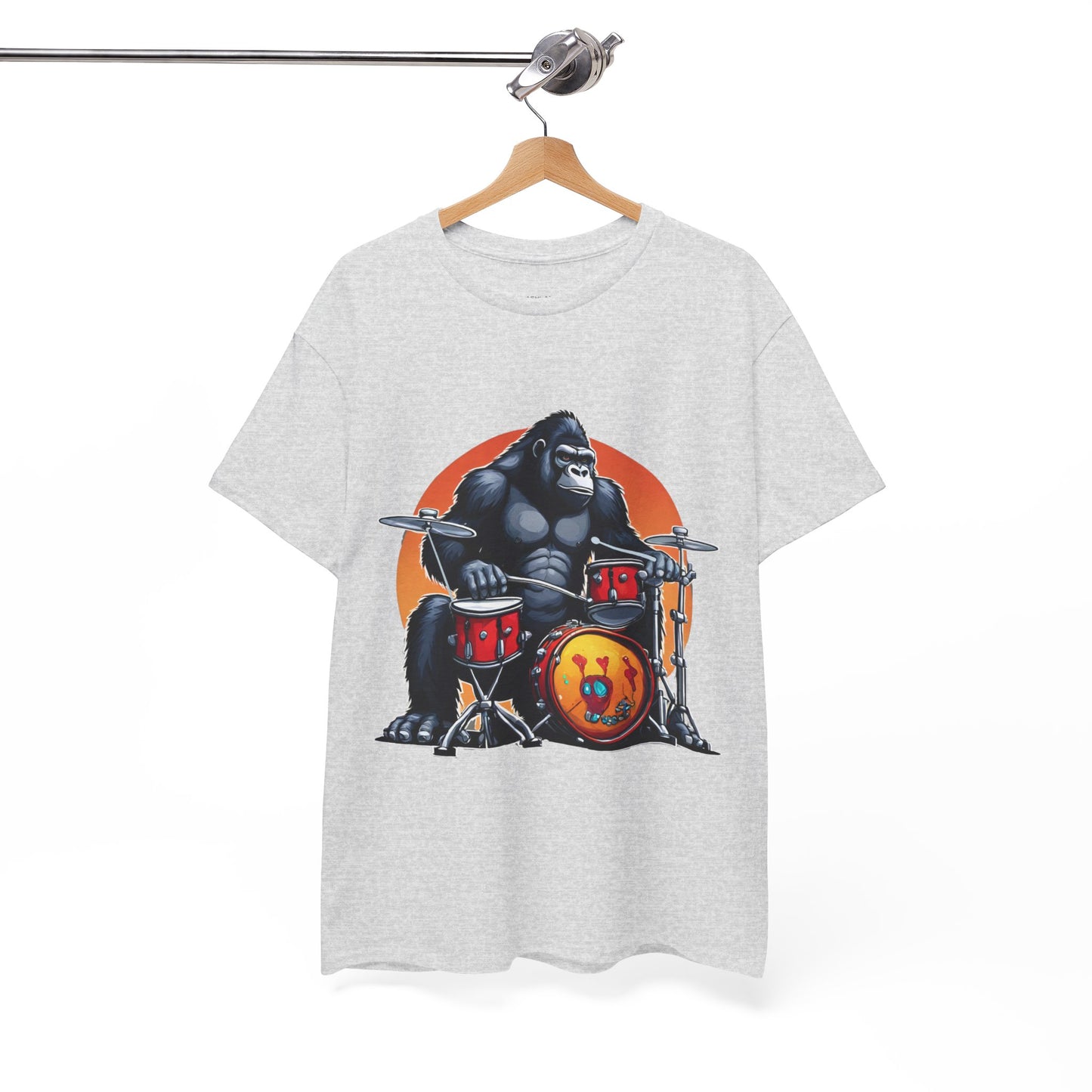 Camiseta deportiva Groove Gorilla Drummer Flashlander