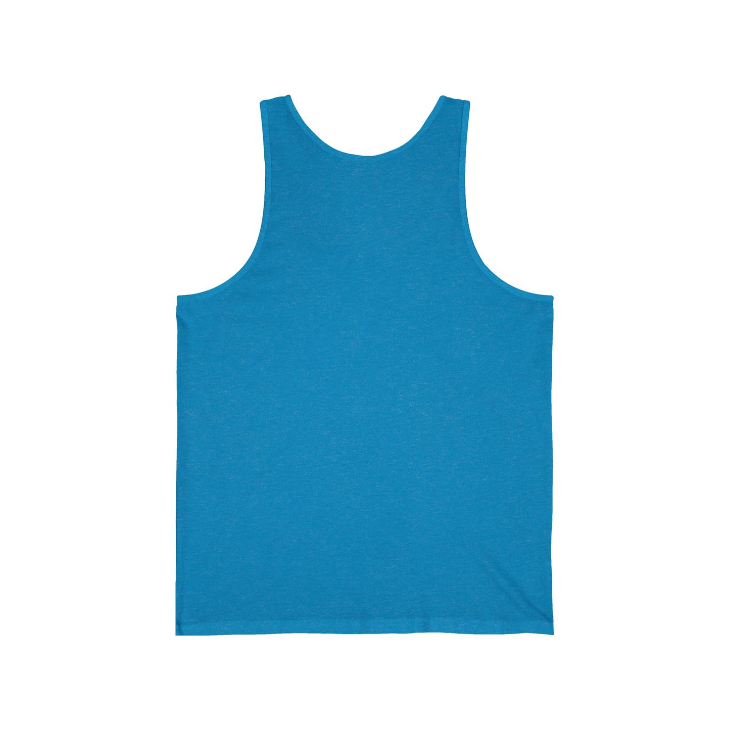 Skull No Pain No Gain Gym Cotton Unisex Jersey Tank Blue Aqua