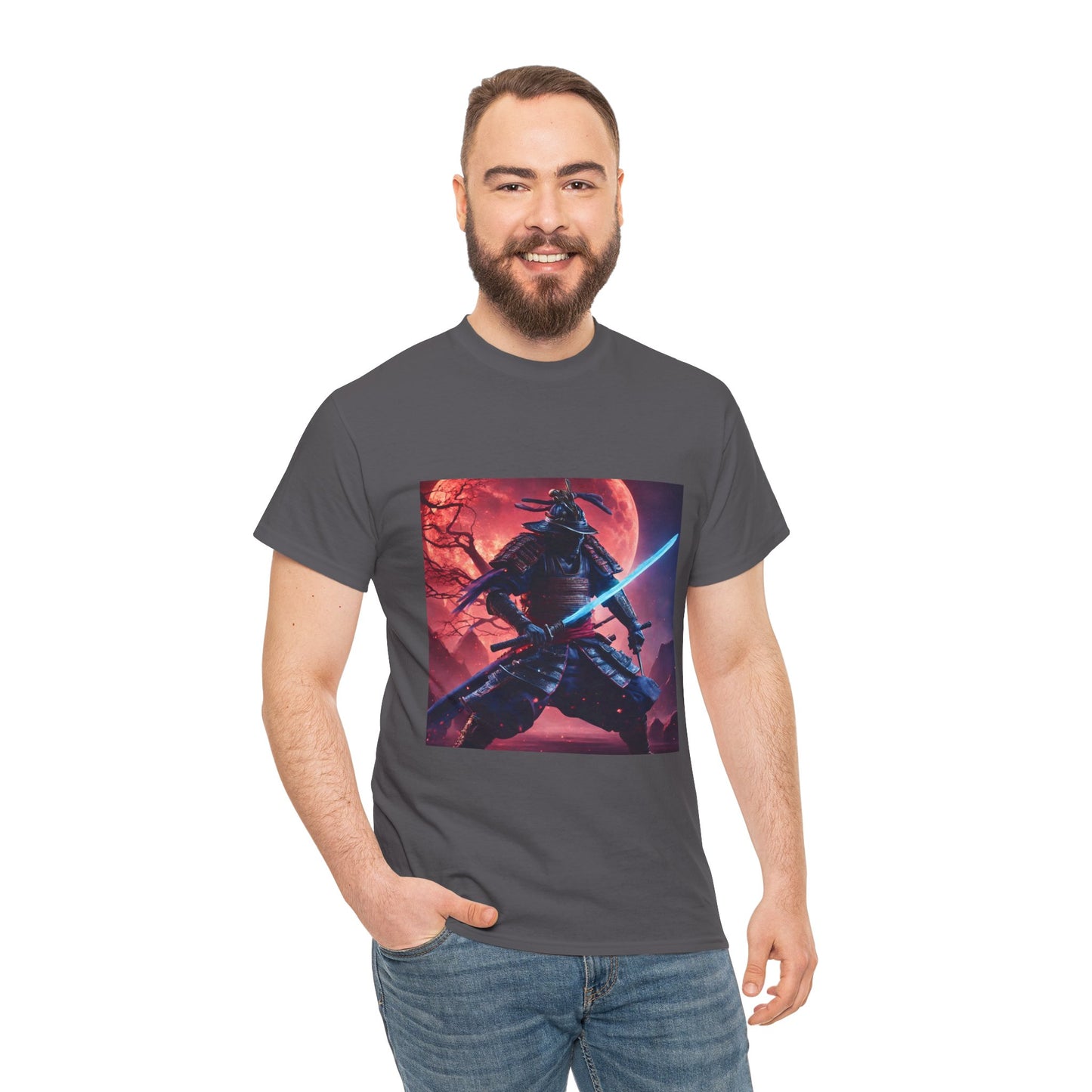 Galactic Ronin Alien Samurai Flashlander Gym Shirt