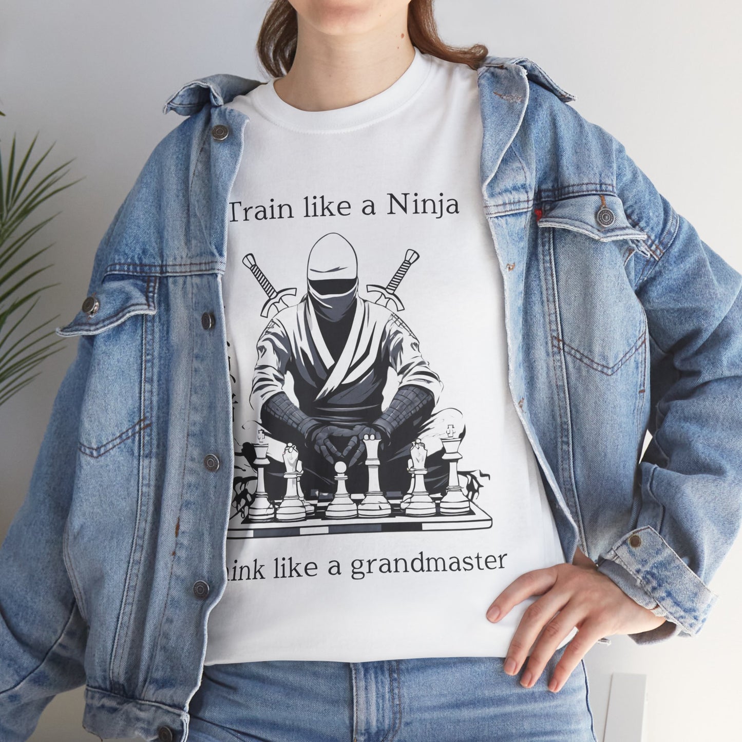 Entraînez-vous comme un ninja, pensez comme un grand maître - T-shirt de sport Flashlander