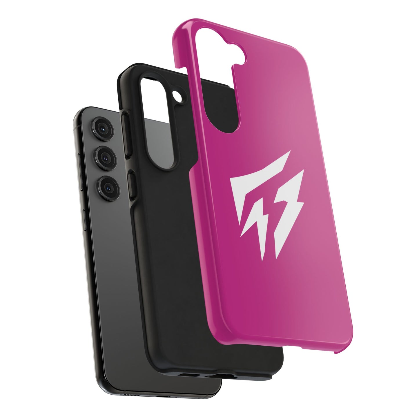 Flashlander Thunders Tough Phone Cases for all Iphone and Samsung Galaxy Dark Pink