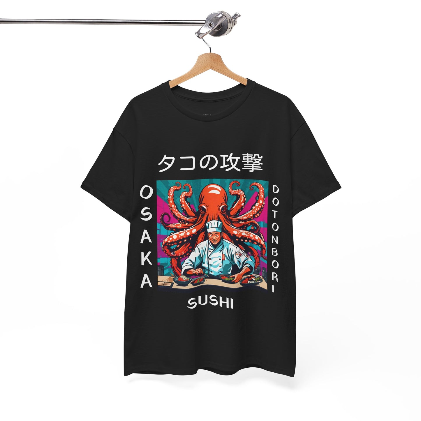 Octopus Escape Sushi Chef - Flashlander Gym Shirt