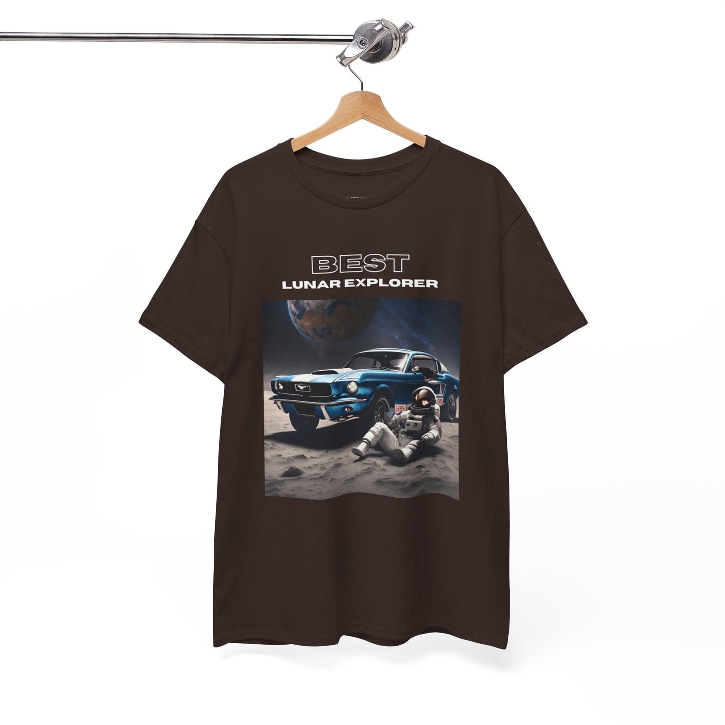 Astronaut Adventure Best Lunar Explorer Graphic Tee Flashlander