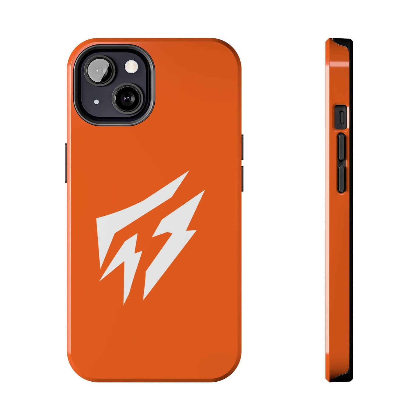 Flashlander Thunders Tough Phone Cases for all Iphone and Samsung Galaxy Orange