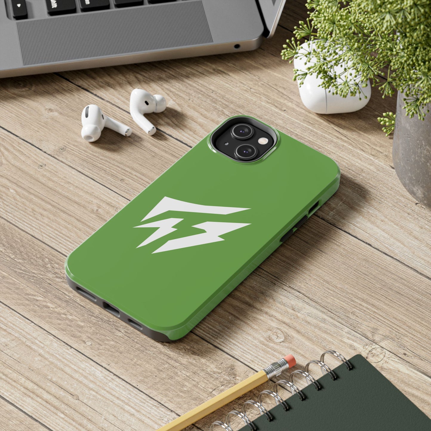 Flashlander Thunders Tough Phone Cases for all Iphone and Samsung Galaxy Green