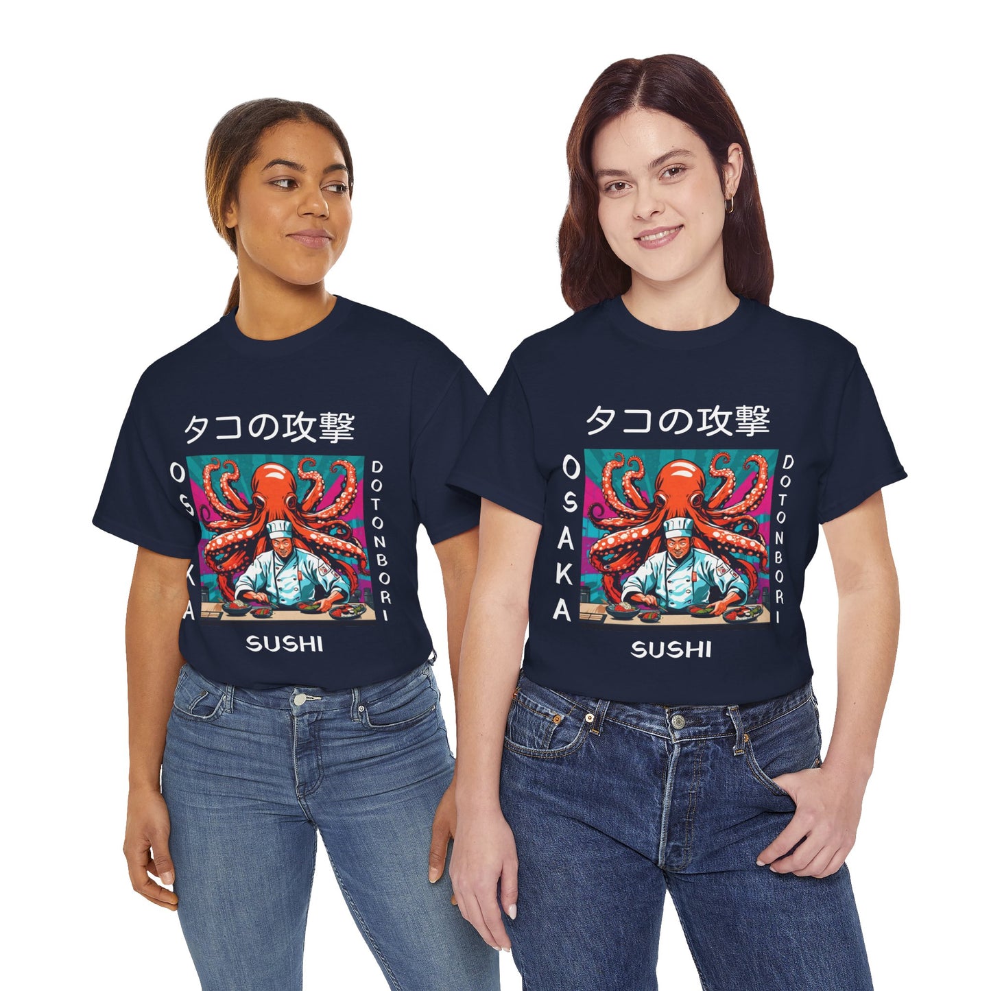 Octopus Escape Sushi Chef - Flashlander Gym Shirt