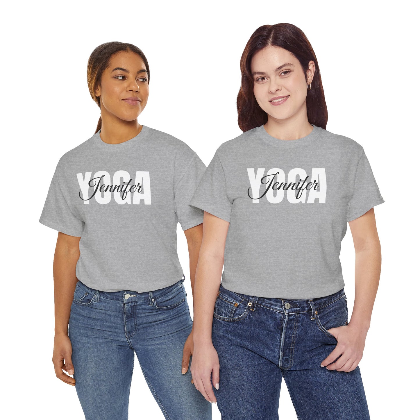 Personalized Yoga Shirt with Custom Name - Flashlander Gym Tee