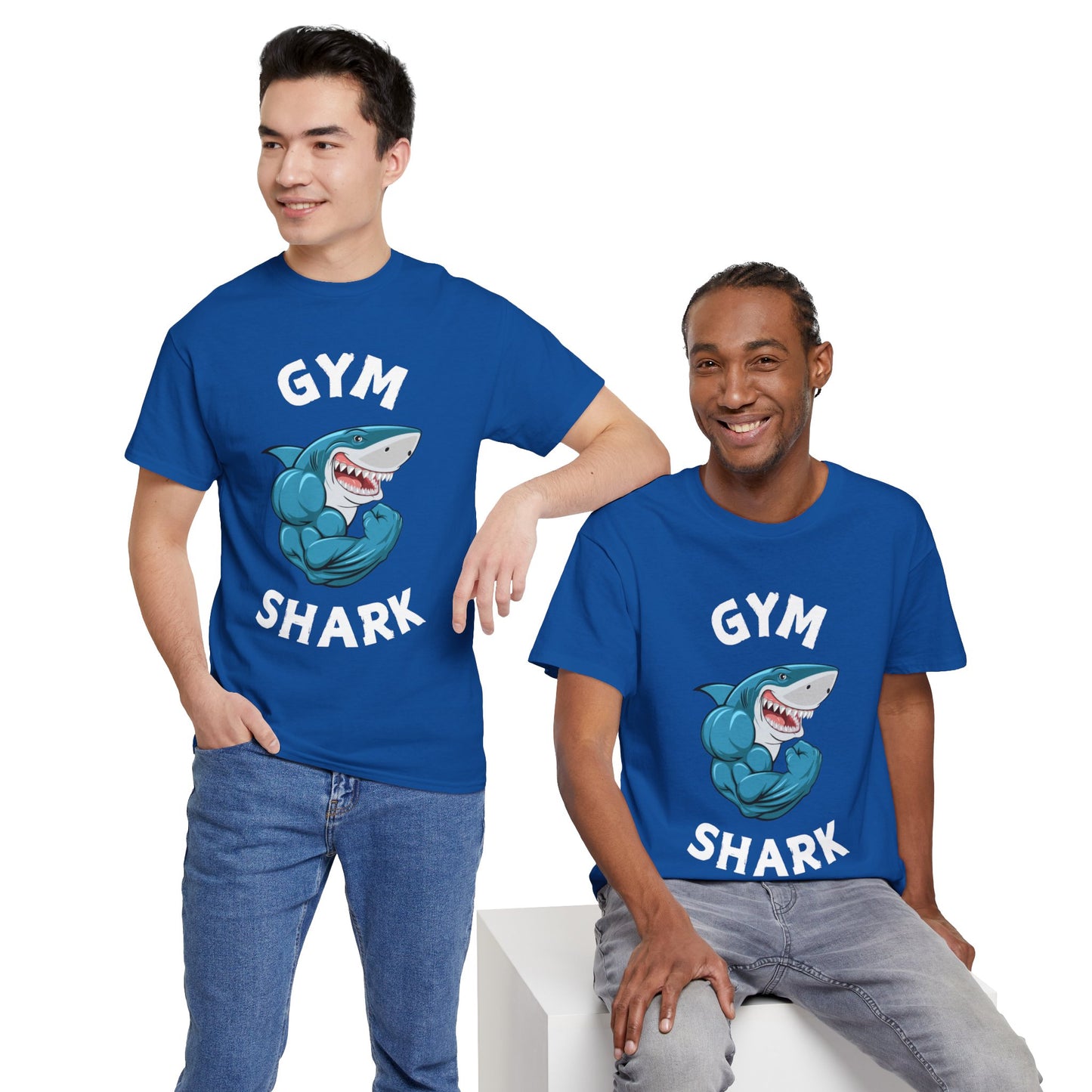 Muscle Gym Shark Bodybuilder Shirt - Flashlander