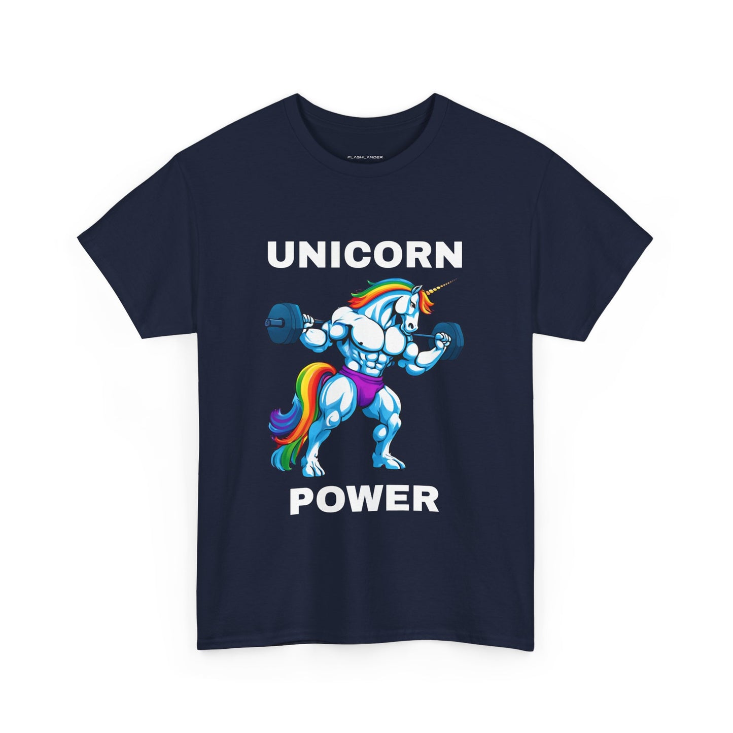 Muscle Unicorn Power  - Flashlander Gym Shirt