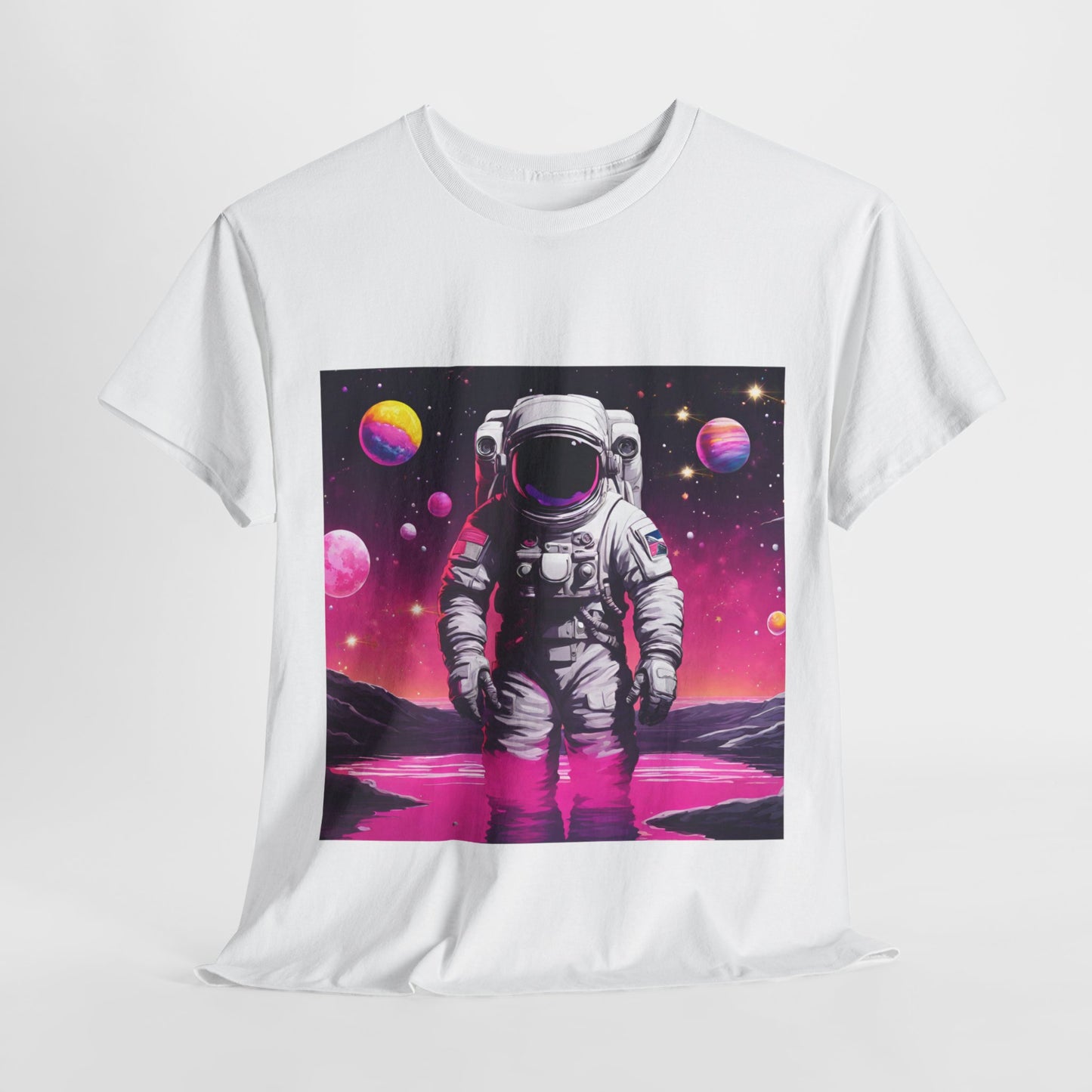 Astronaut Exploring New Worlds Flashlander Gym Shirt