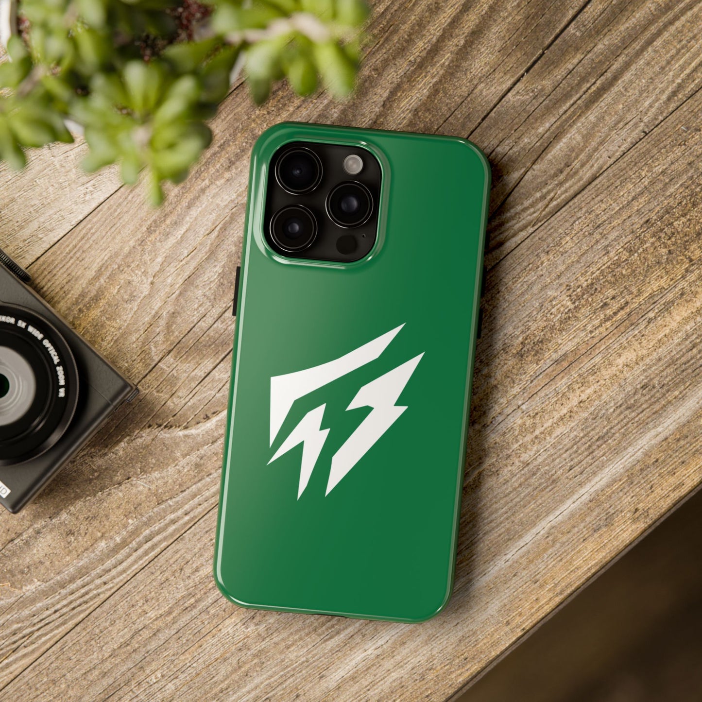 Flashlander Thunders Tough Phone Cases for all Iphone and Samsung Galaxy Dark Green