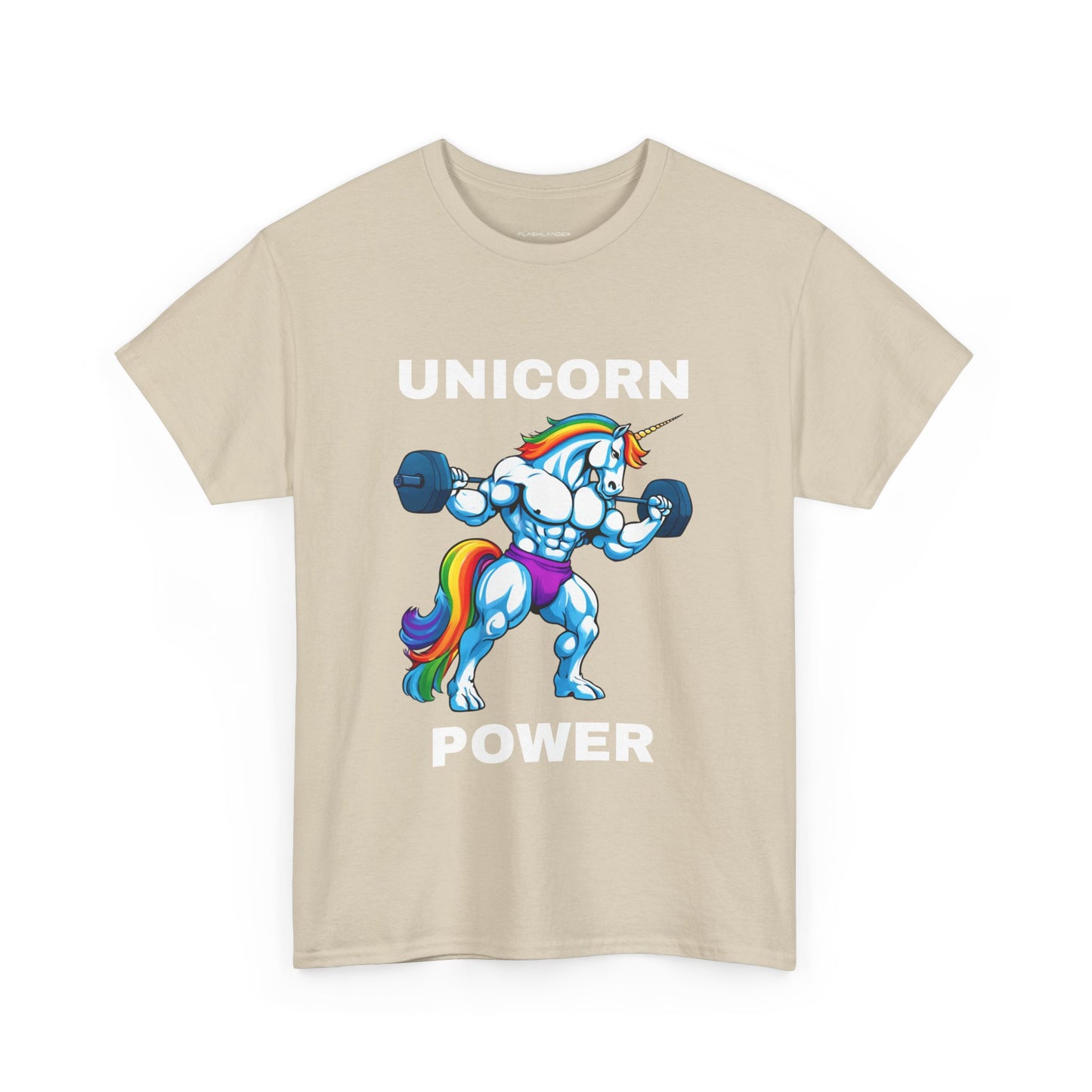 Muscle Unicorn Power  - Flashlander Gym Shirt