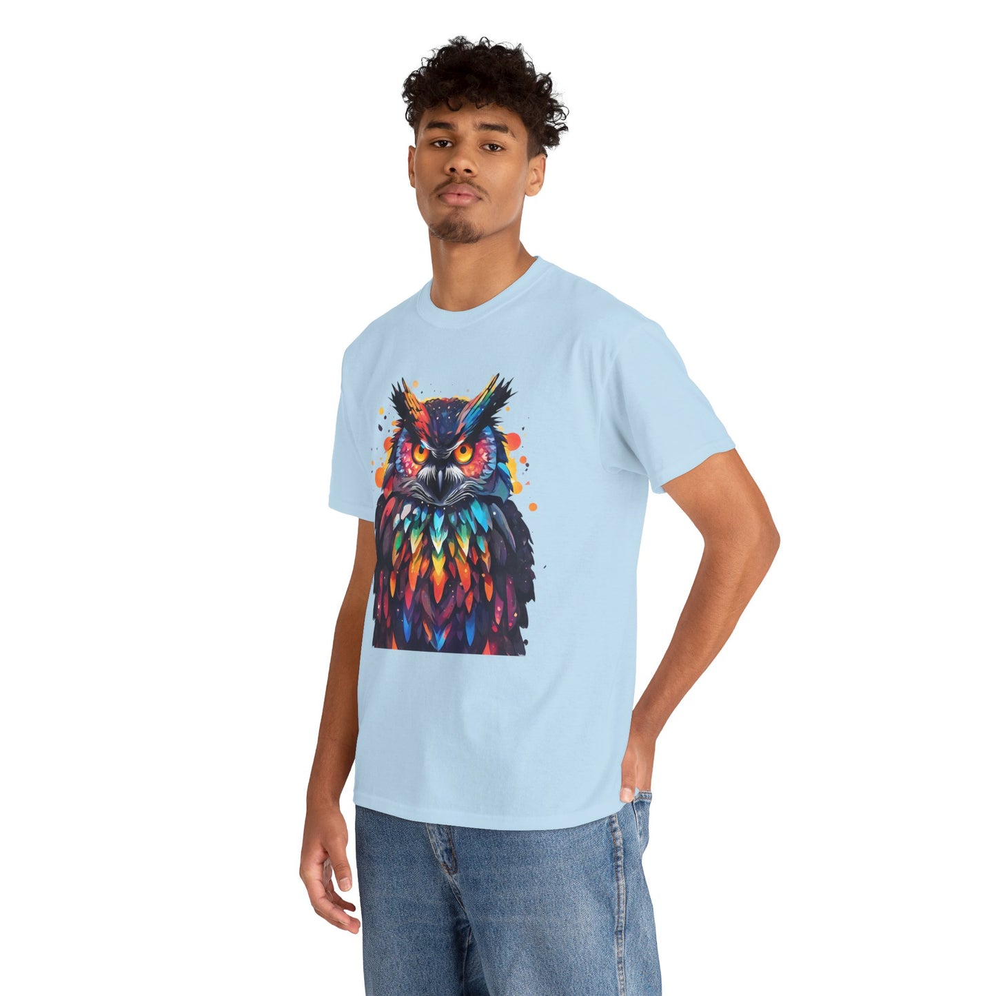 T-shirt de sport Flashlander à plumes de hibou Symphony