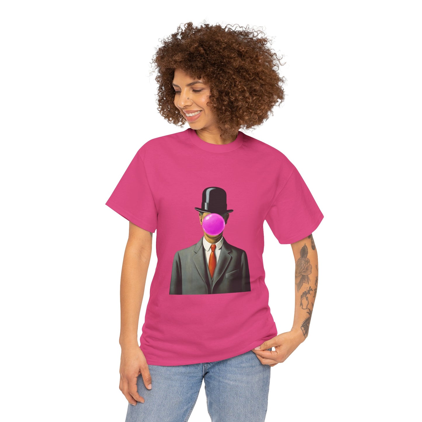 The Son Of Man with Pink Bubblegum - Flashlander Gym Shirt