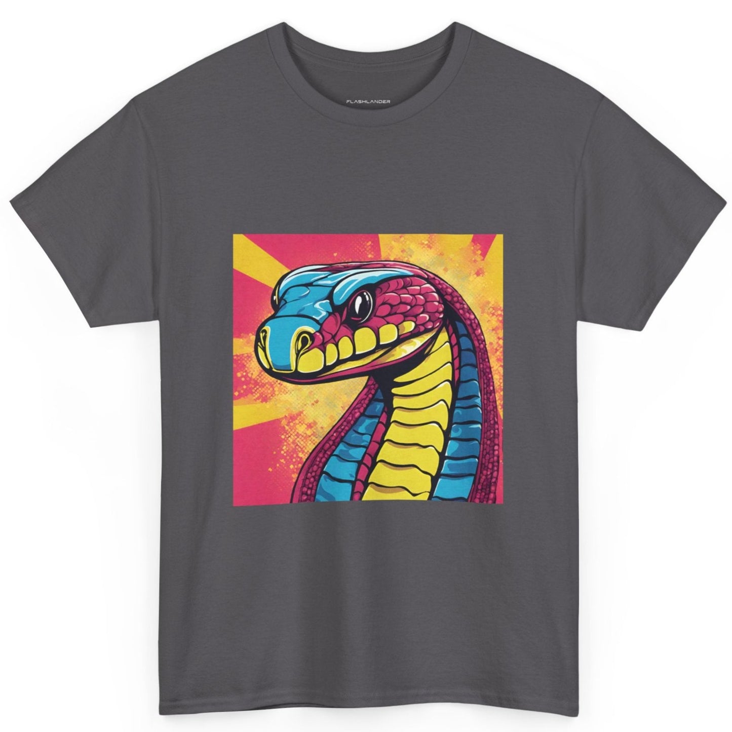 Cobra Snake Pop Art - Flashlander Gym Shirt