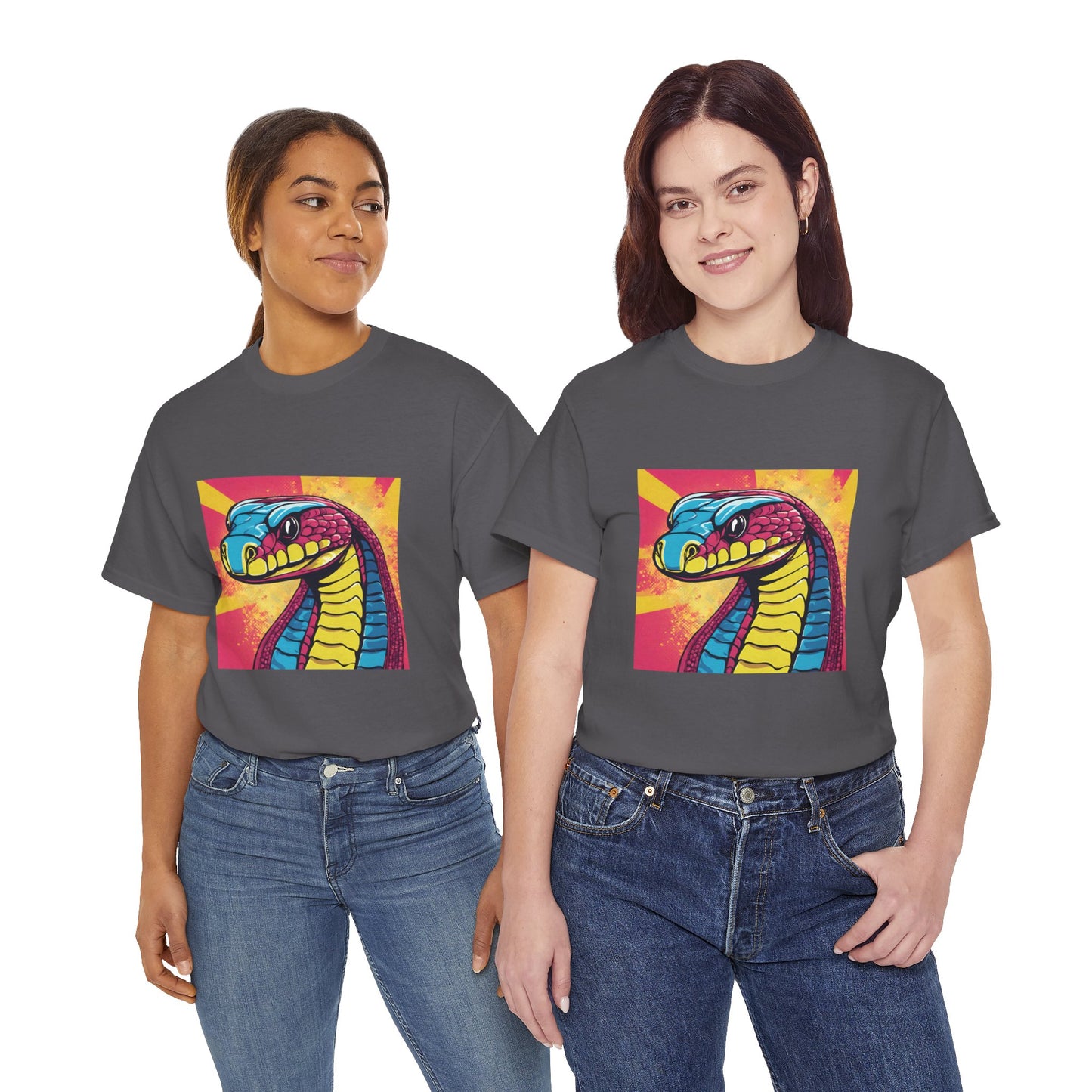 Cobra Snake Pop Art - Flashlander Gym Shirt