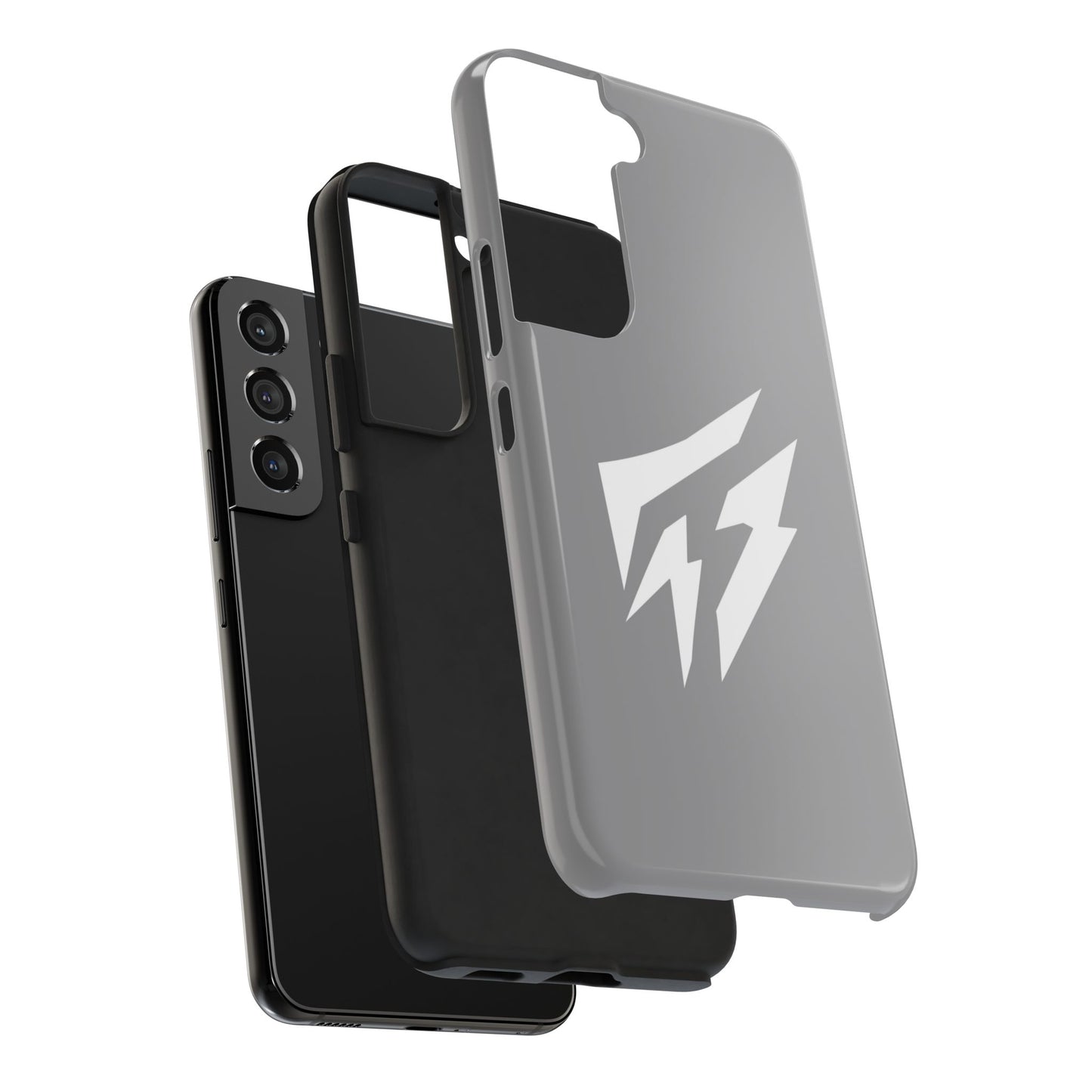 Flashlander Thunders Tough Phone Cases for all Iphone and Samsung Galaxy Grey