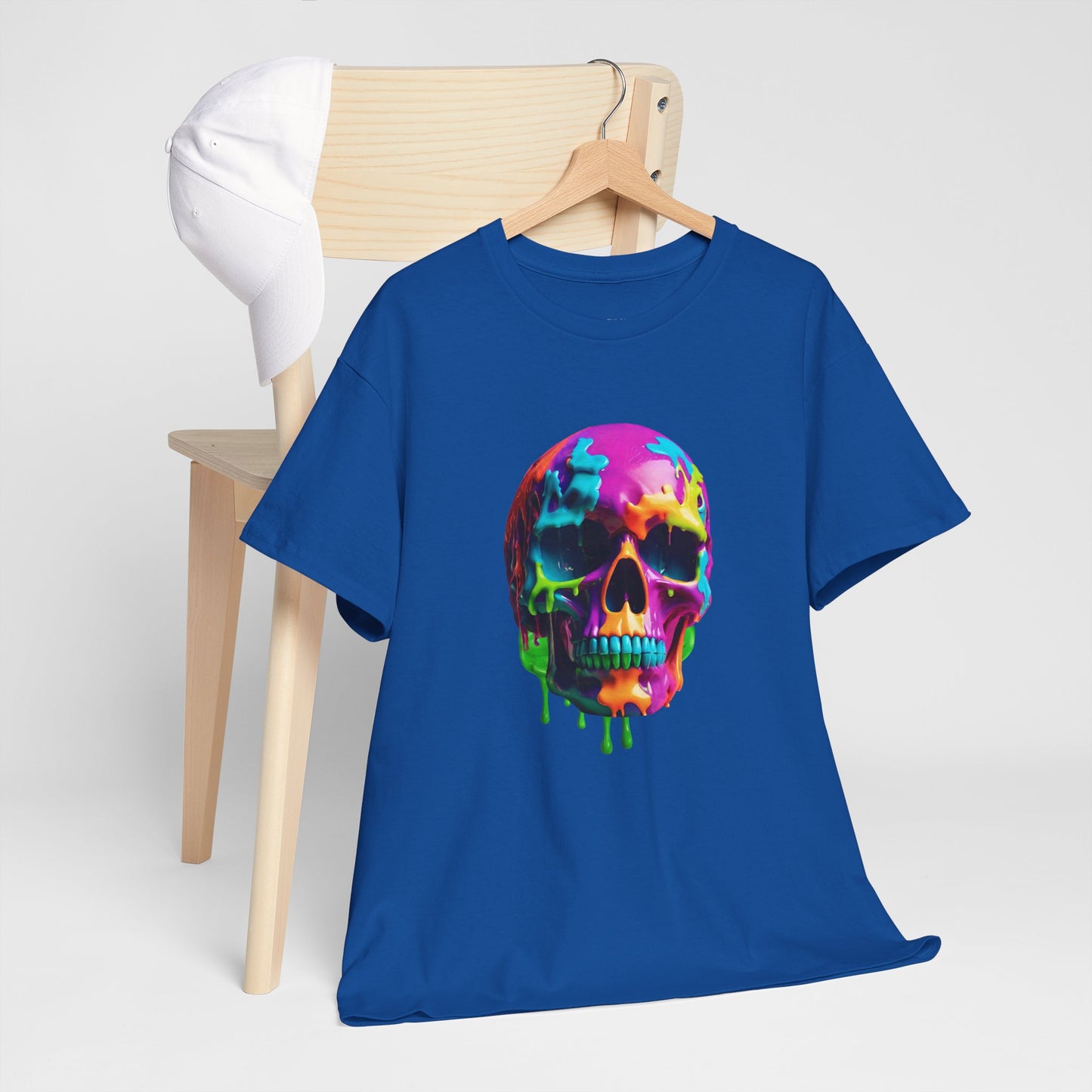 Neon Meltdown Skull Flashlander Gym Shirt