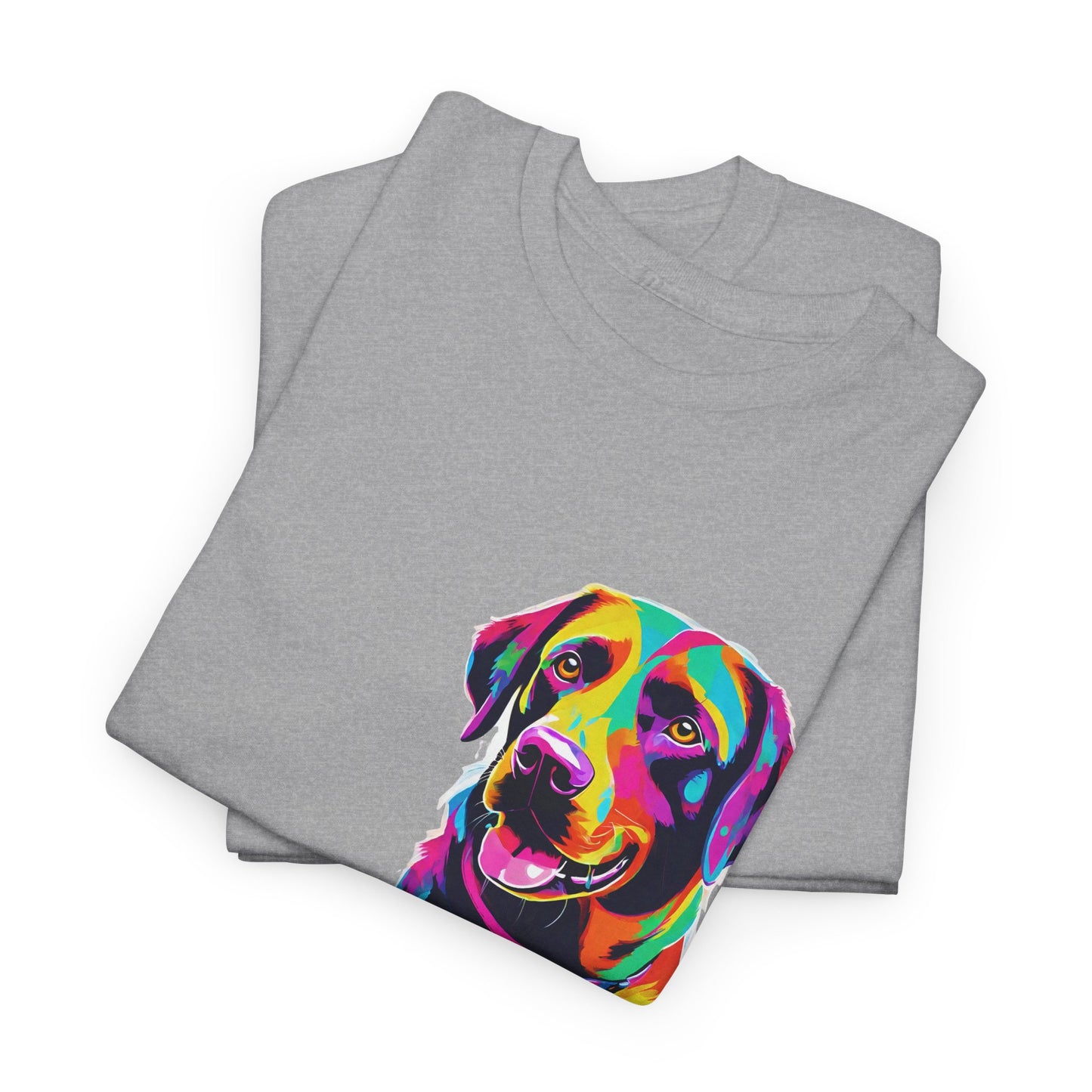 Pop Art Lab Dog in the Heart Flashlander Gym Shirt