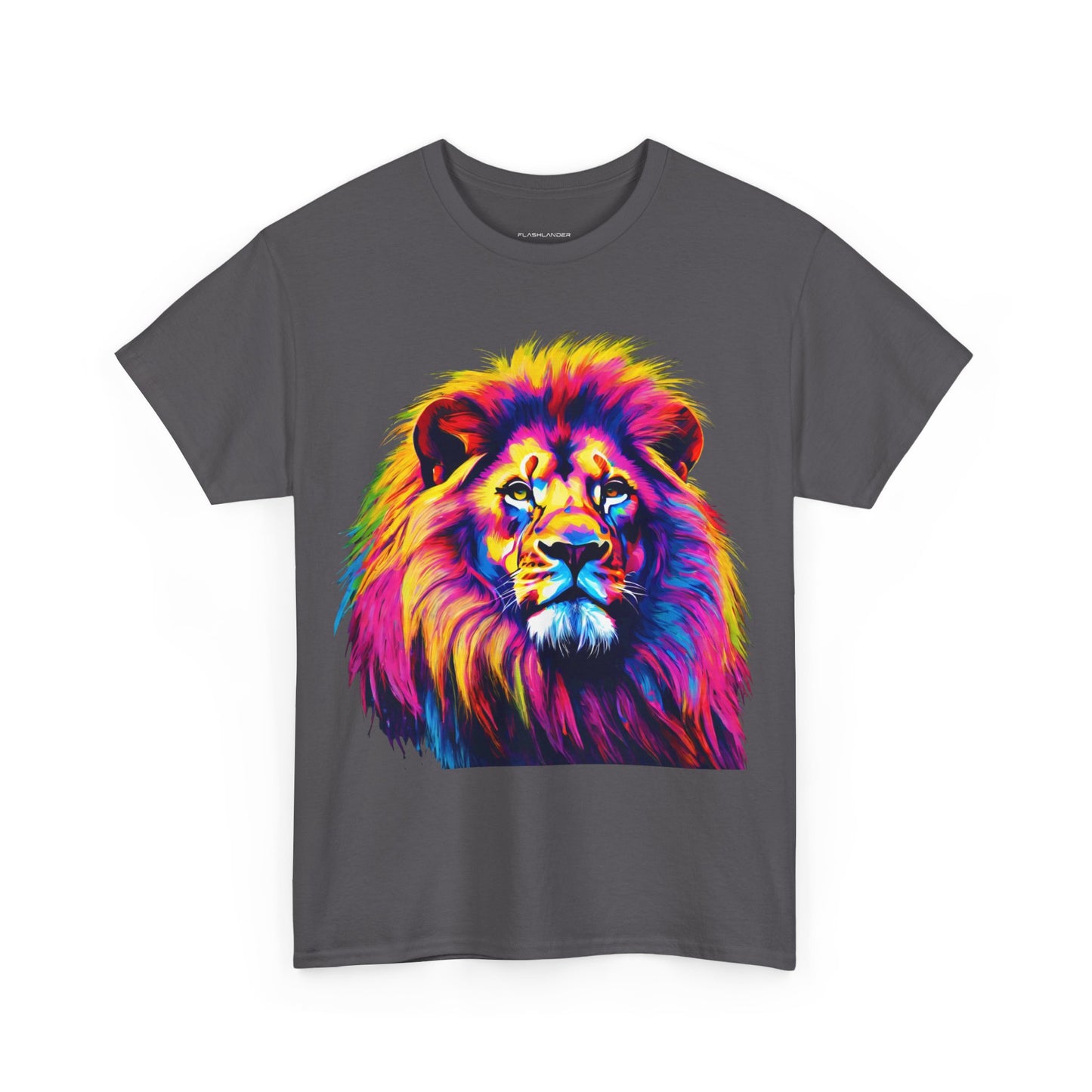 Lion Art Pop T-Shirt Flashlander