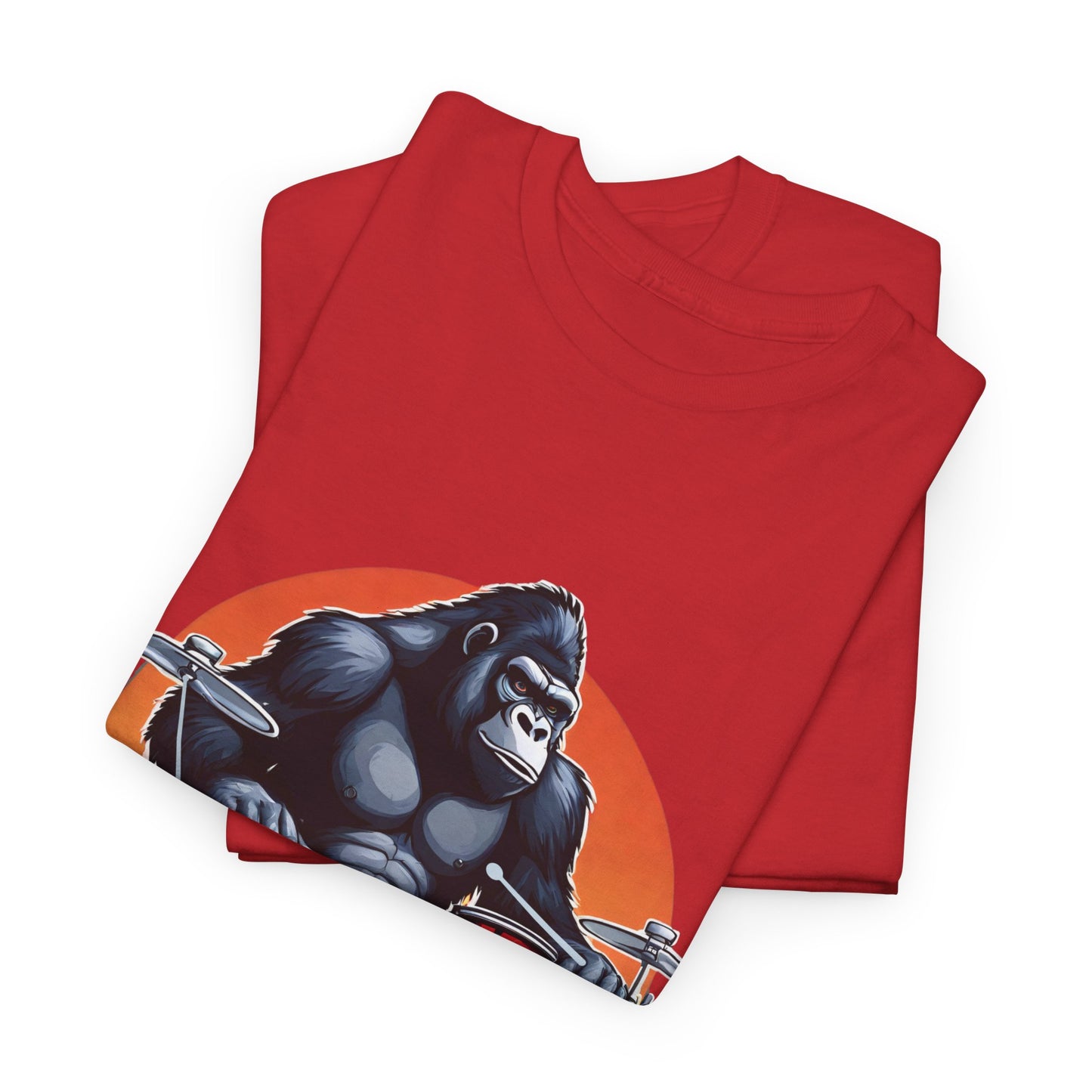 Camiseta deportiva Groove Gorilla Drummer Flashlander