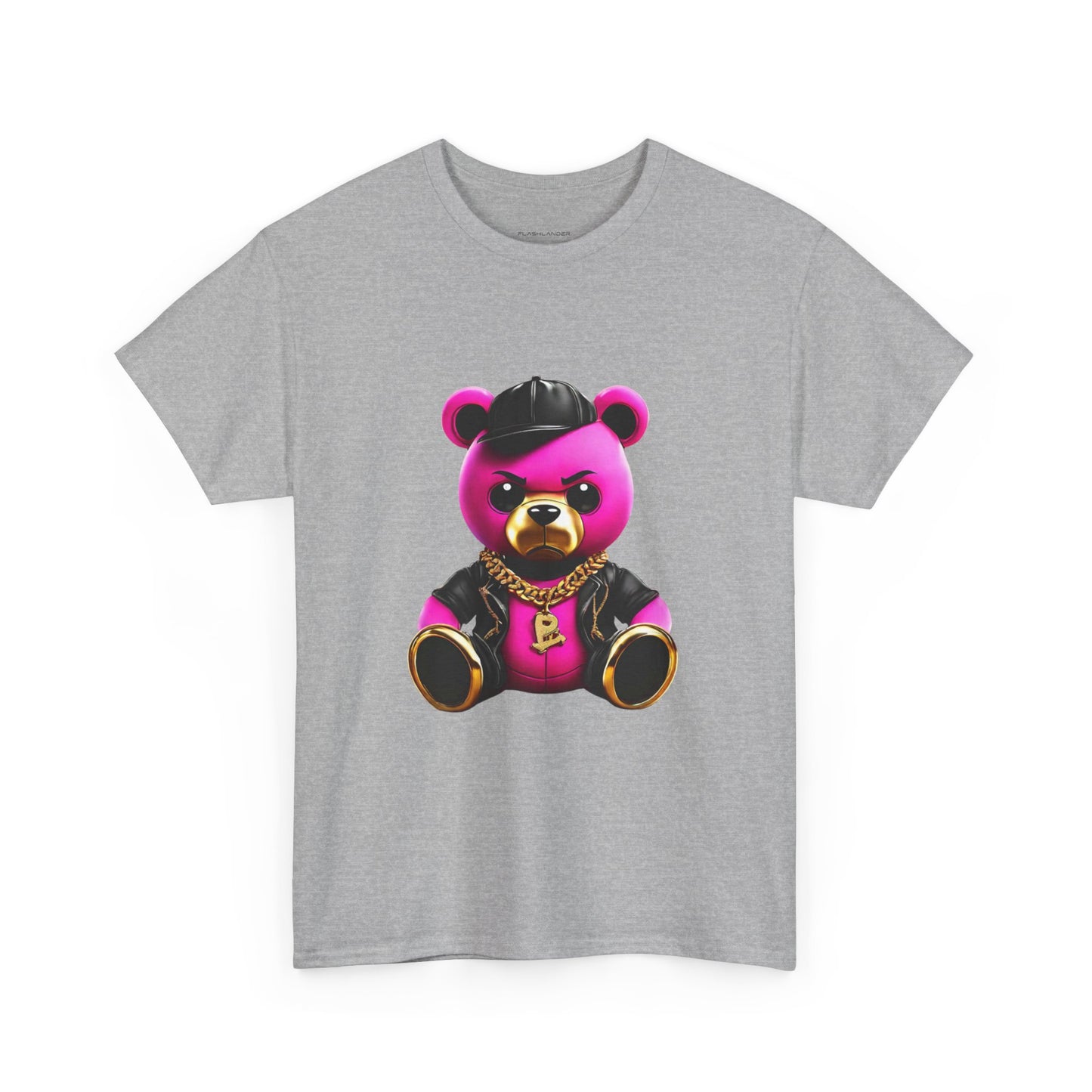 Teddy Bear Hip-Hop Fury Graphic Tee Flashlander