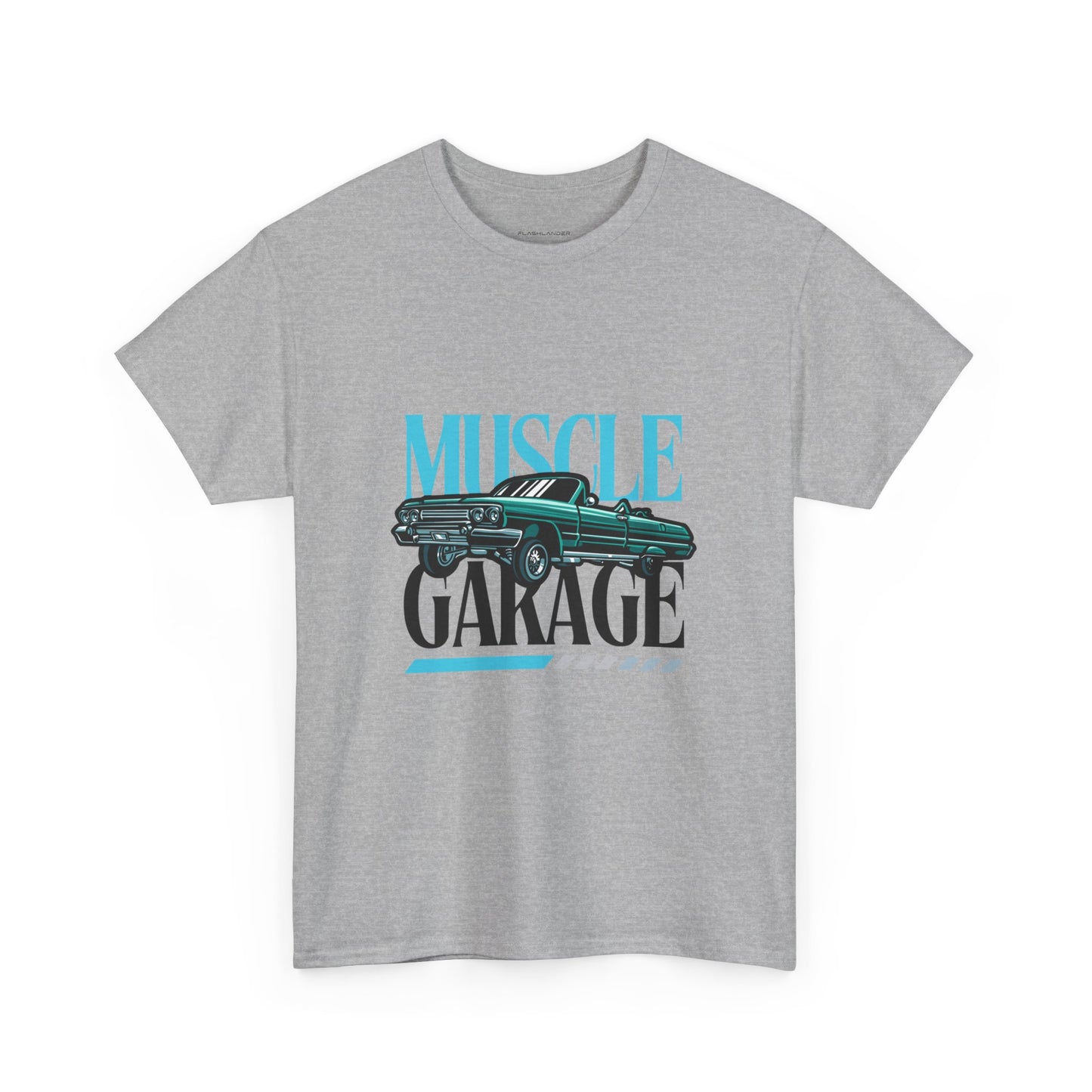 Garage de voitures vintage Muscle - T-shirt de sport Flashlander