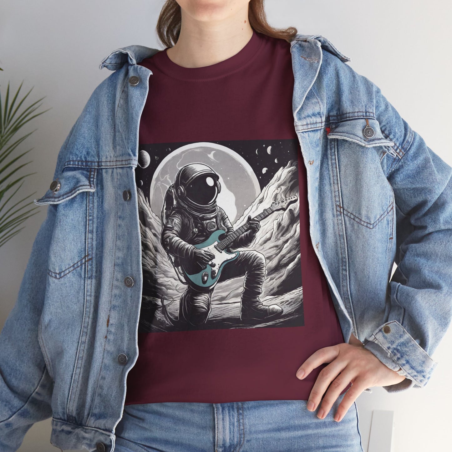 Galactic Jam Rockstar Astronaut Flashlander Gym Shirt