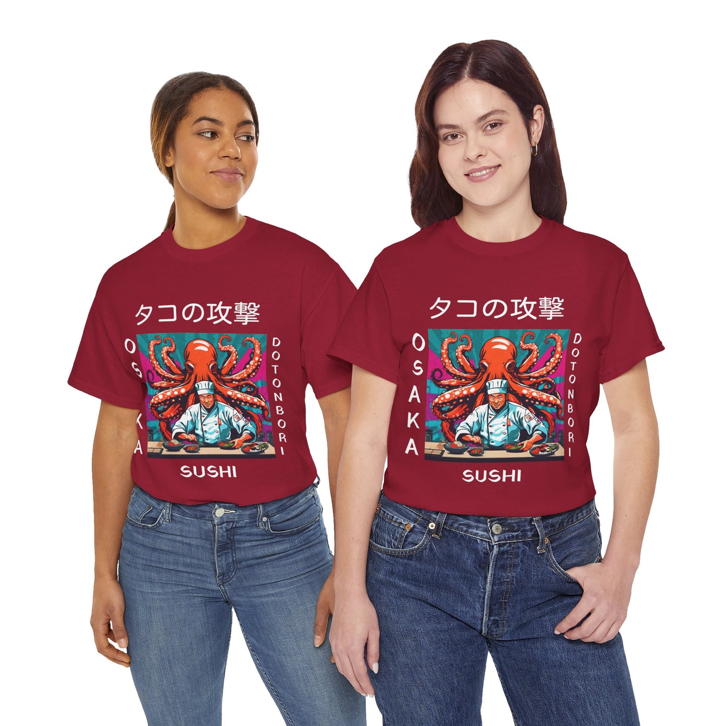 Octopus Escape Sushi Chef - Flashlander Gym Shirt