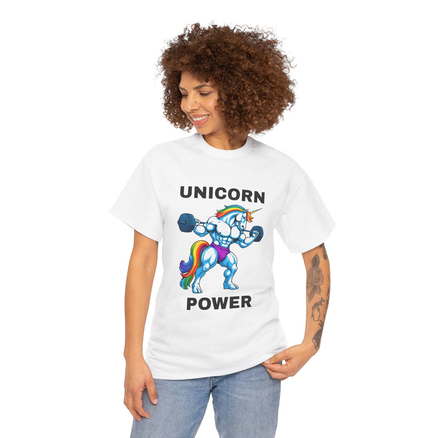 Muscle Unicorn Power  - Flashlander Gym Shirt