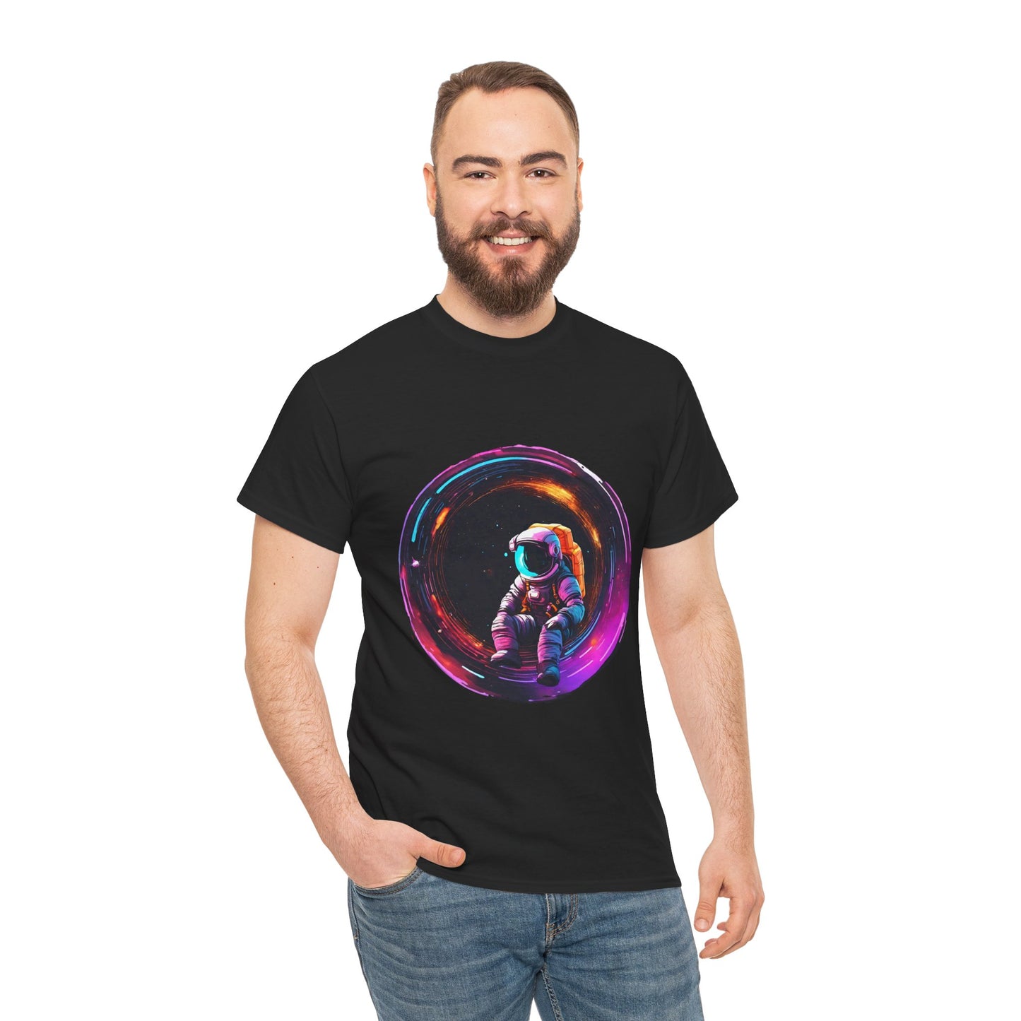 Astronaut's Black Hole Flashlander Gym Shirt