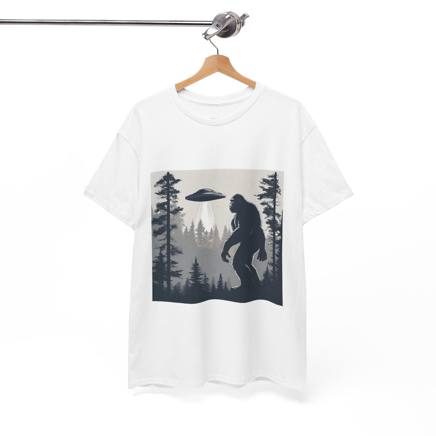 Sasquatch rencontre Bigfoot et OVNI - T-shirt de sport Flashlander