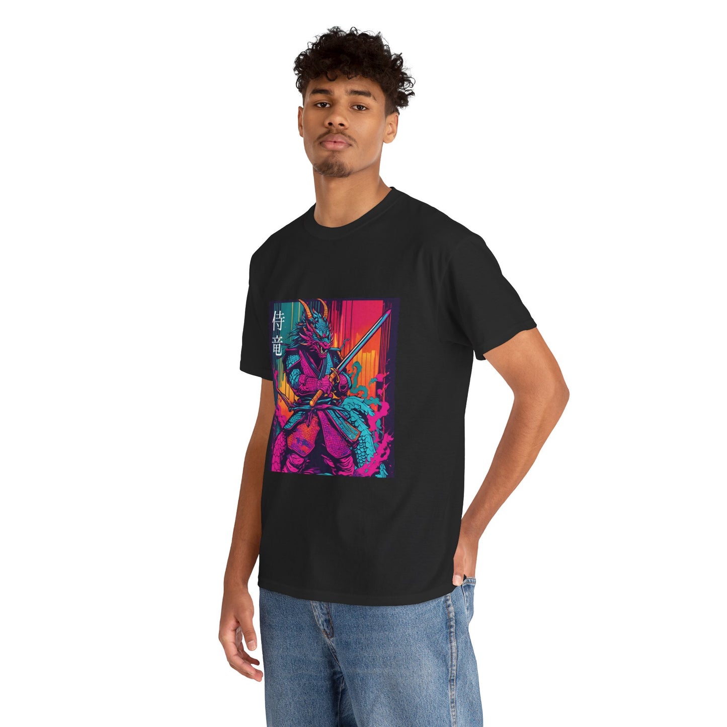 Dragon Samurai Pop Art - Flashlander Gym Shirt