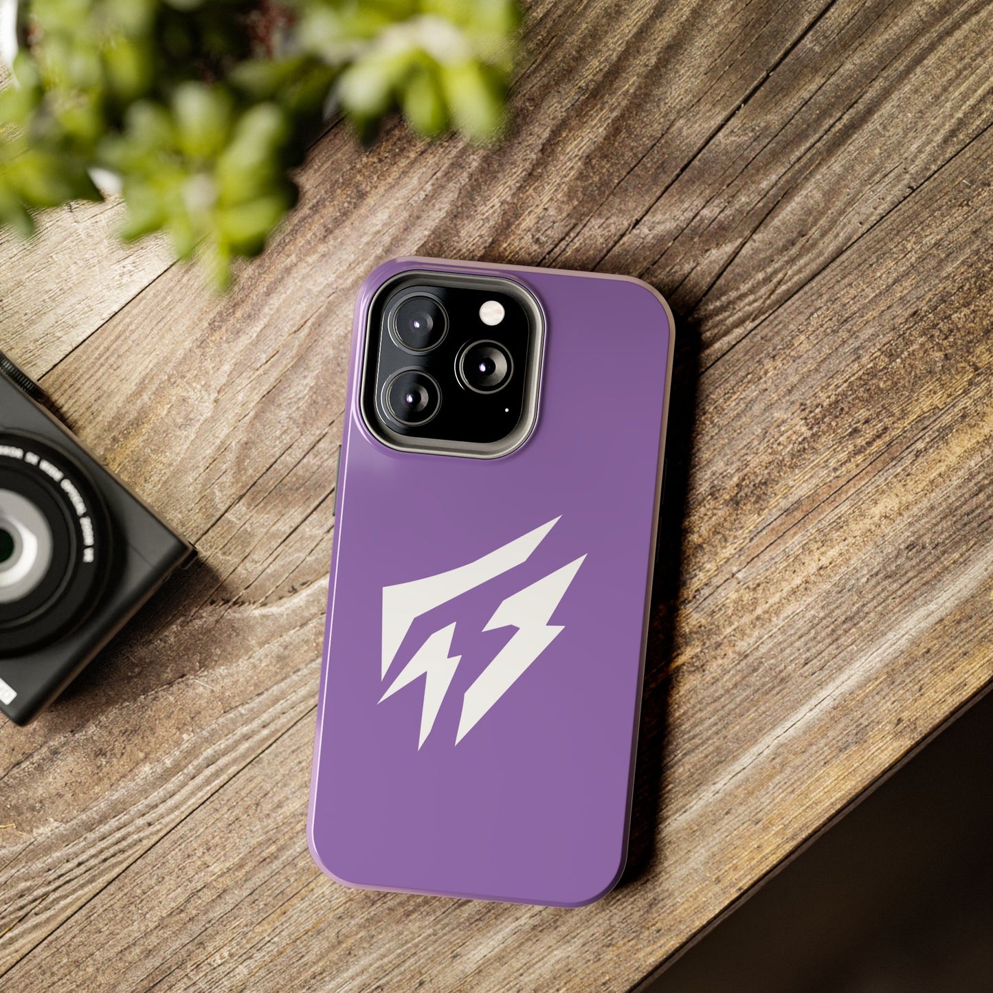 Flashlander Thunders Tough Phone Cases for all Iphone and Samsung Galaxy Light Purple