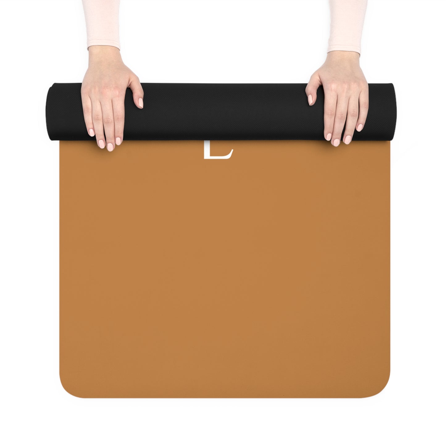 Flashlander Namaste Rubber Yoga Mat Light Brown