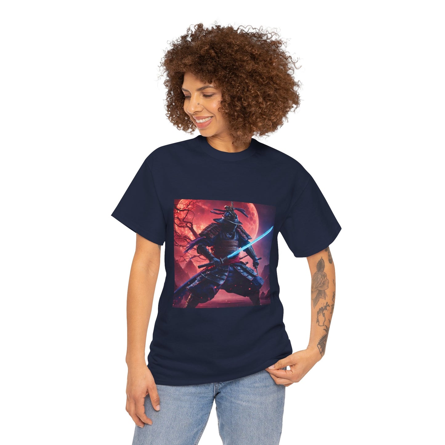 Galactic Ronin Alien Samurai Flashlander Gym Shirt