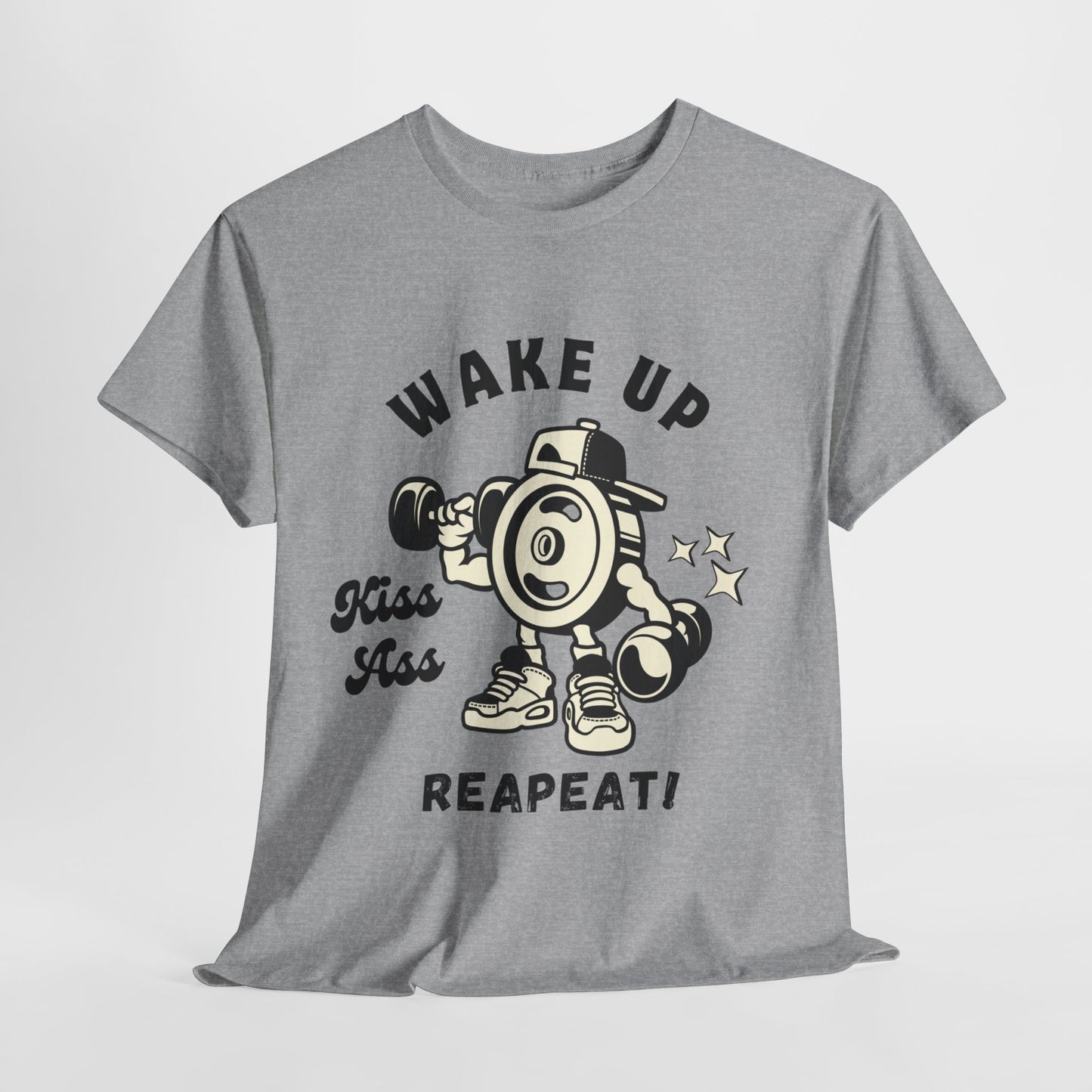 Wake Up Kiss Ass Reapeat - Flashlander Gym Shirt