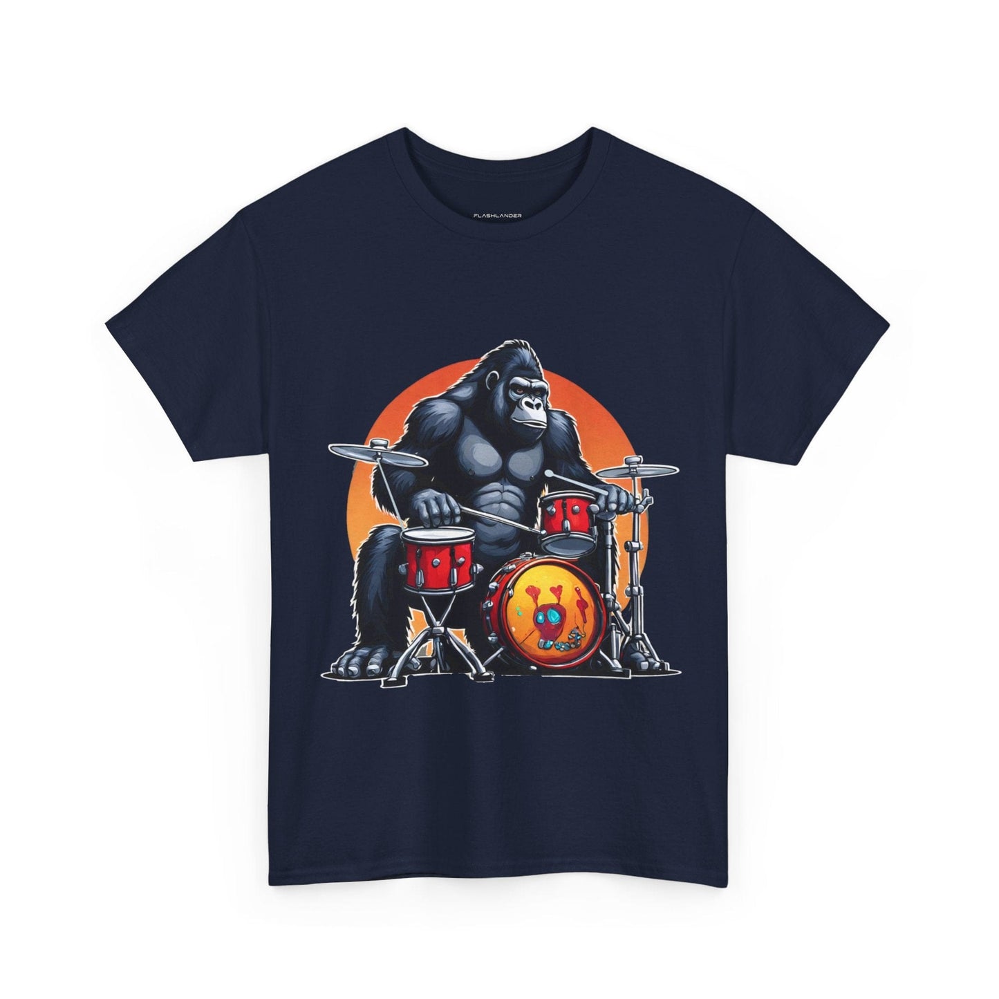 Groove Gorilla Drummer Flashlander Gym Shirt