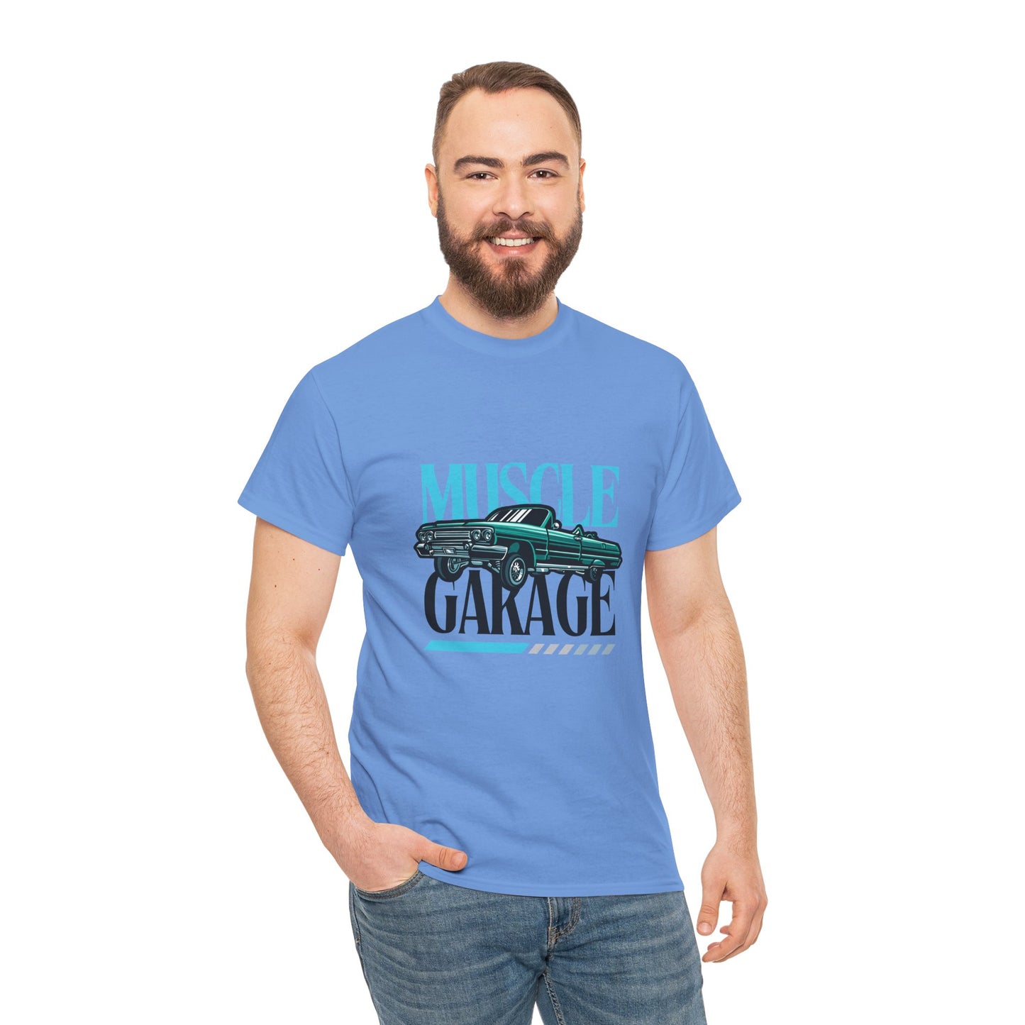 Vintage Car Muscle Garage - Flashlander Gym Shirt