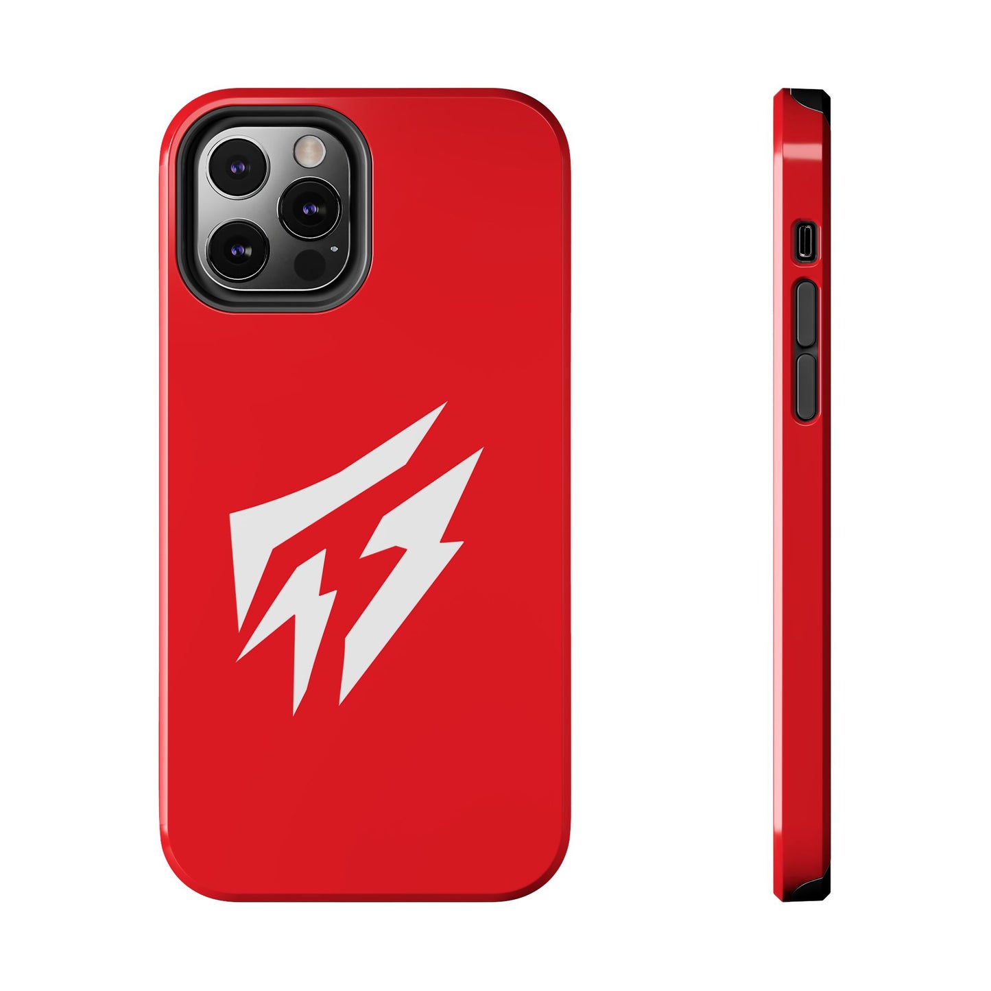 Flashlander Thunders Tough Phone Cases for all Iphone and Samsung Galaxy Red