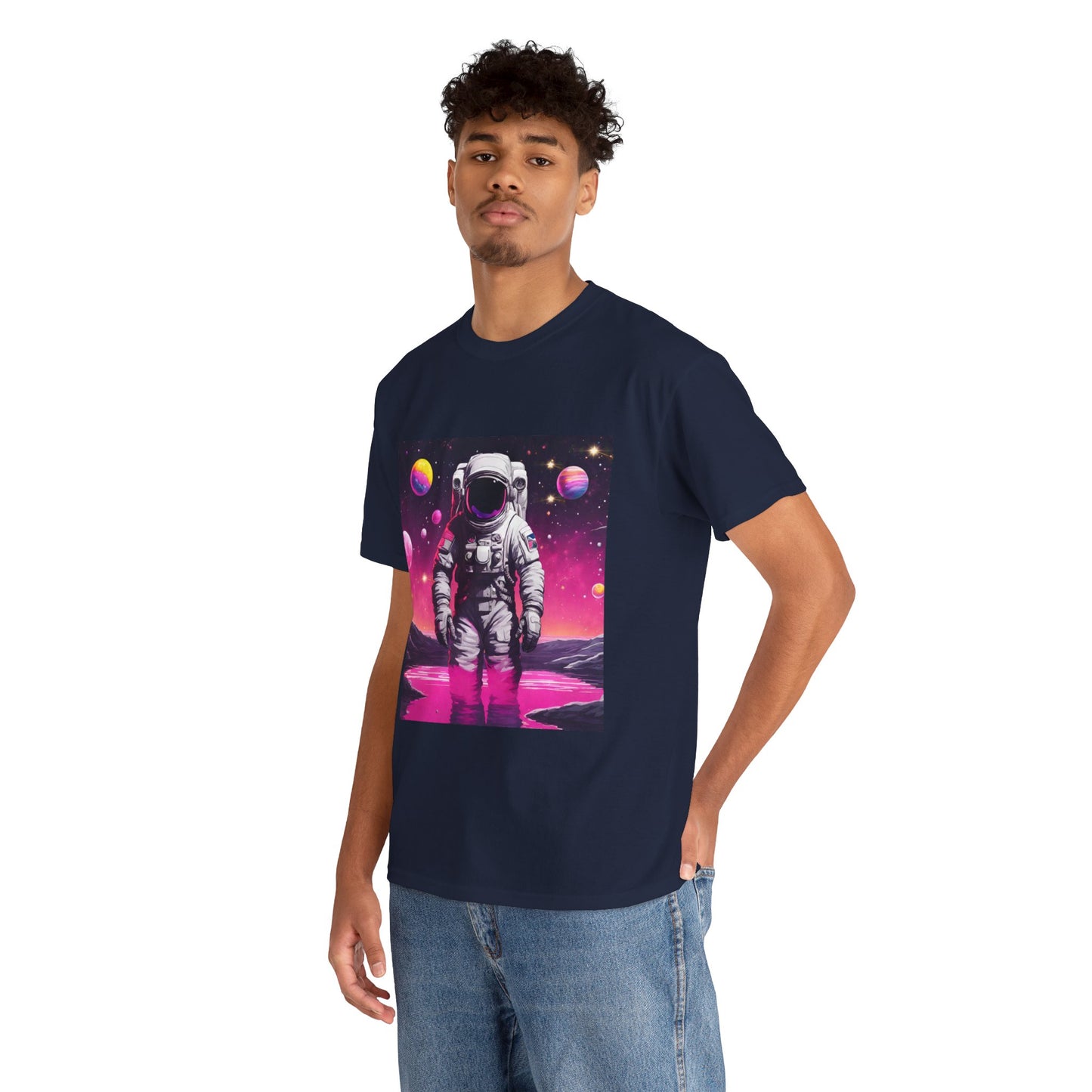 Astronaut Exploring New Worlds Flashlander Gym Shirt