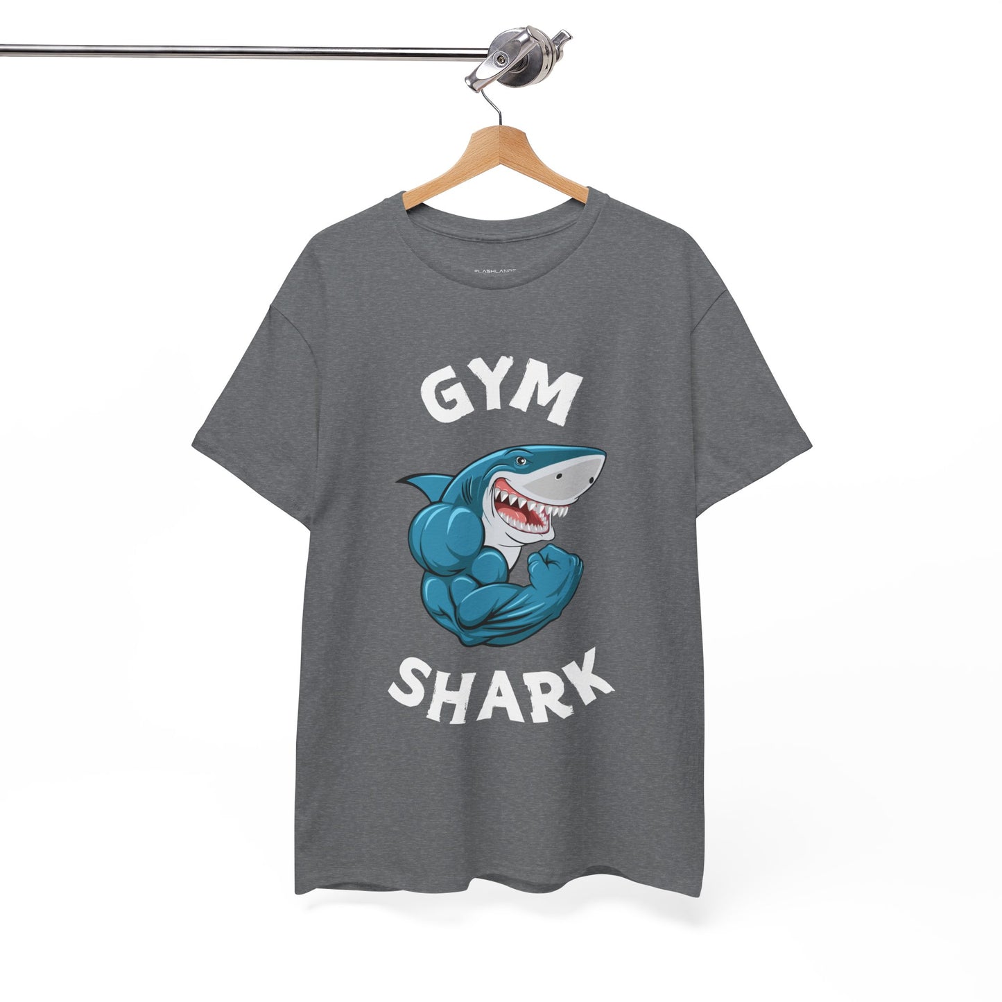 Muscle Gym Shark Bodybuilder Shirt - Flashlander