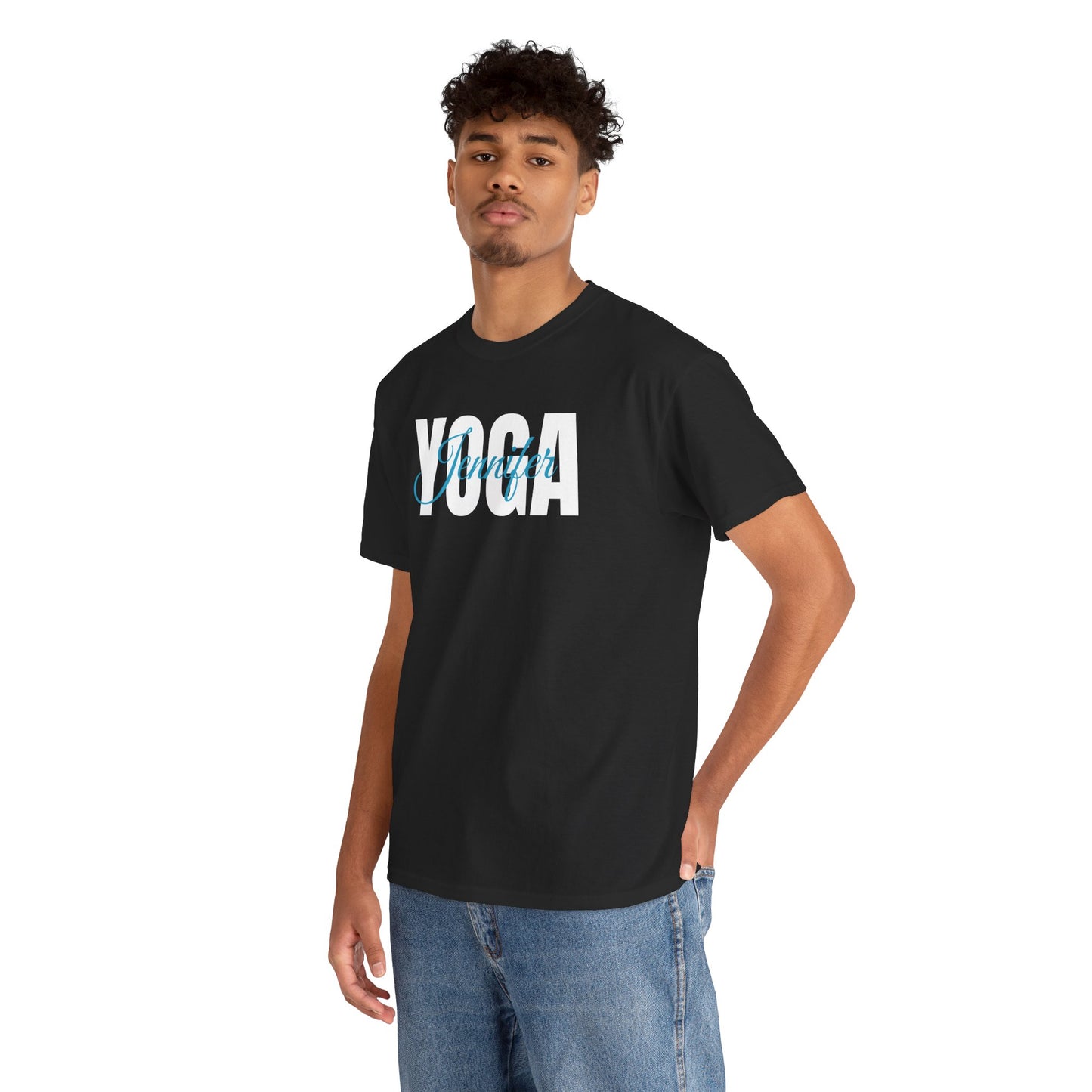 Personalized Yoga Shirt with Custom Name - Flashlander Gym Tee