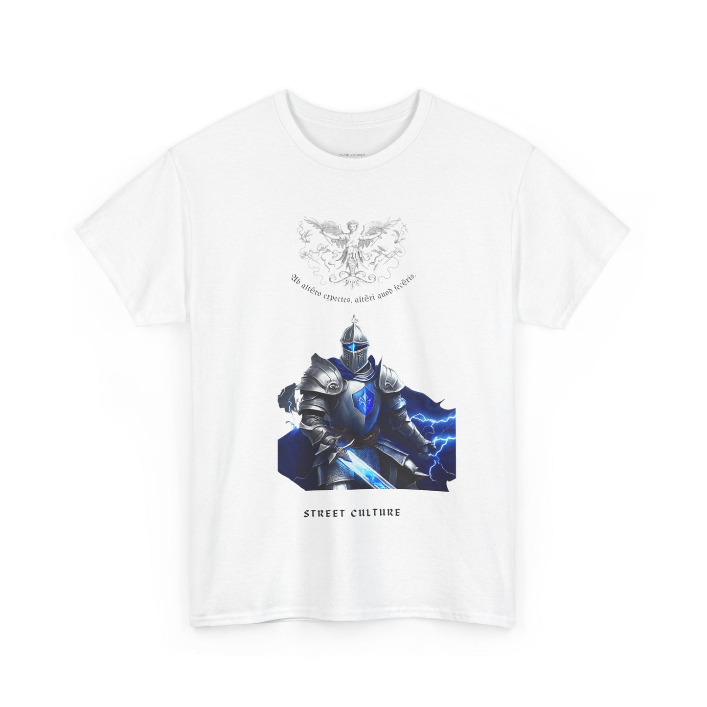 Templar Knight with Thunderblade Tee Flashlander