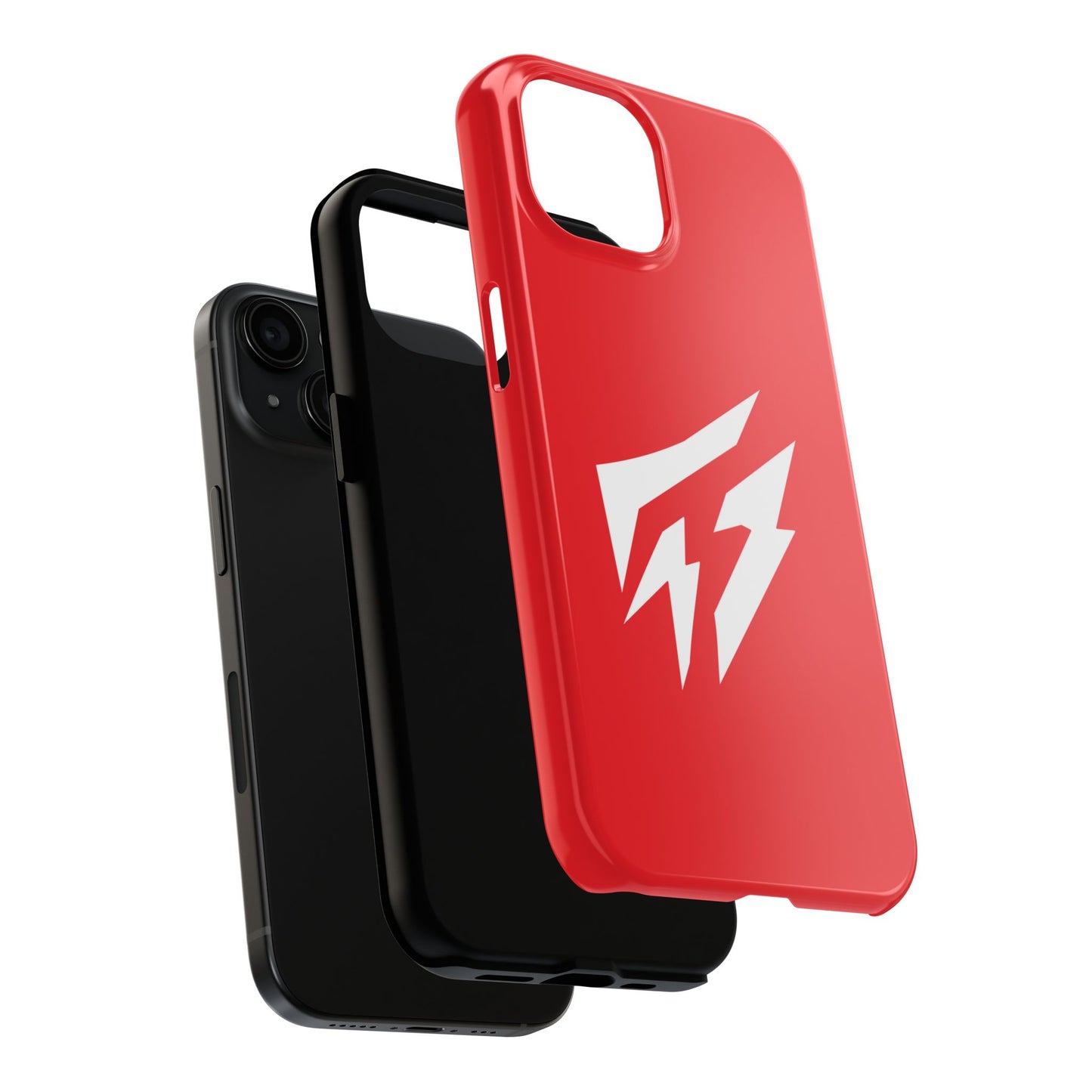 Flashlander Thunders Tough Phone Cases for all Iphone and Samsung Galaxy Red