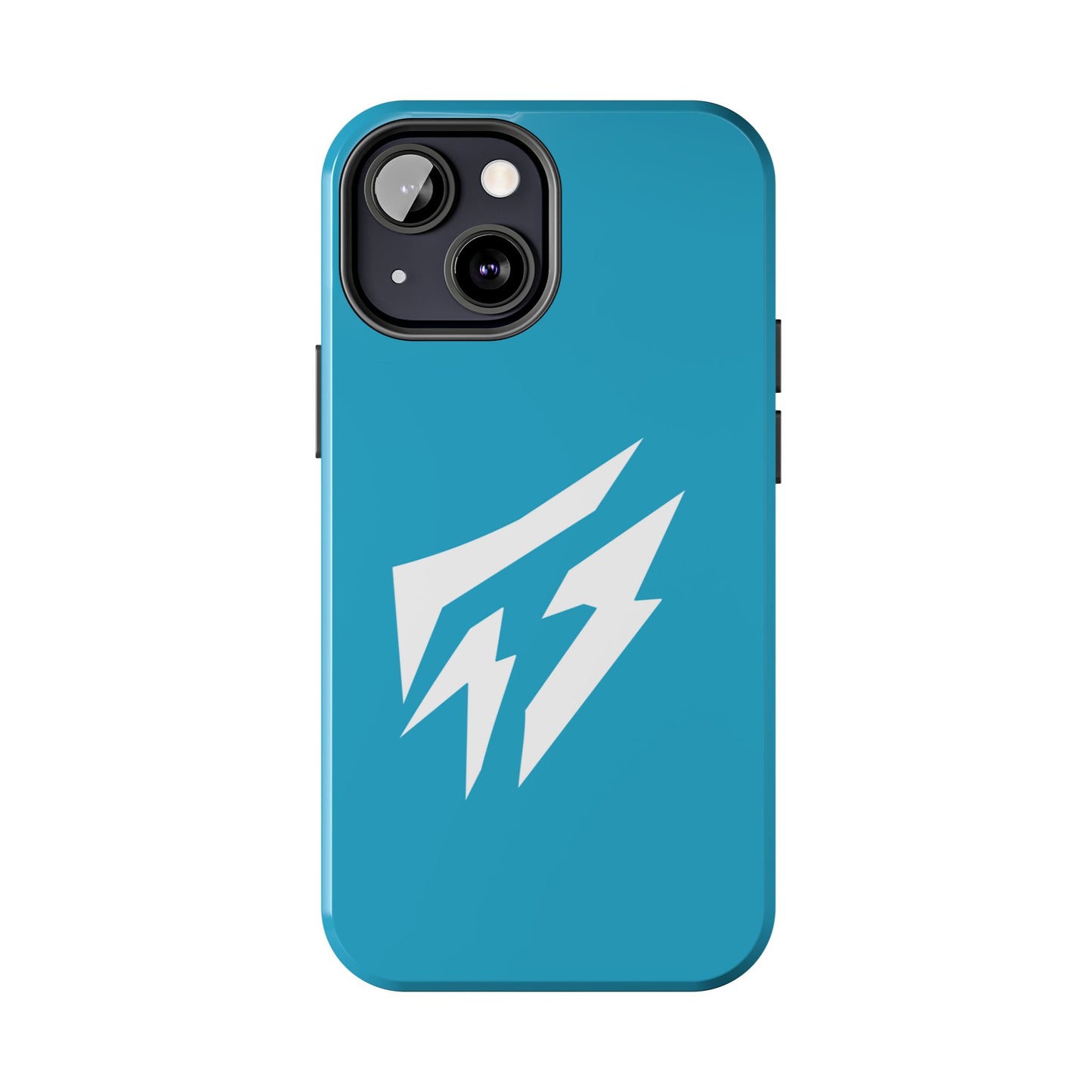 Flashlander Thunders Tough Phone Cases for all Iphone and Samsung Galaxy Blue Aqua Turquoise