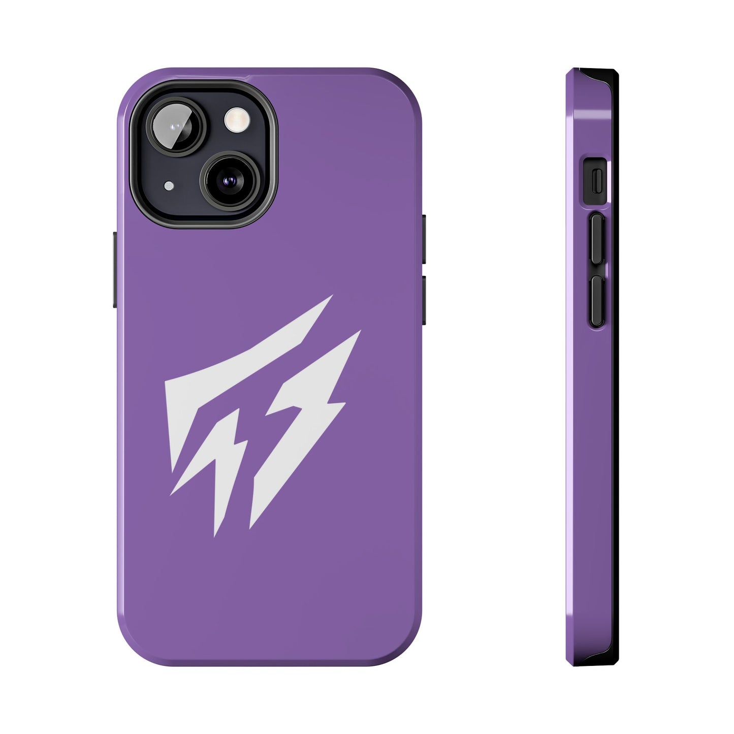 Flashlander Thunders Tough Phone Cases for all Iphone and Samsung Galaxy Light Purple