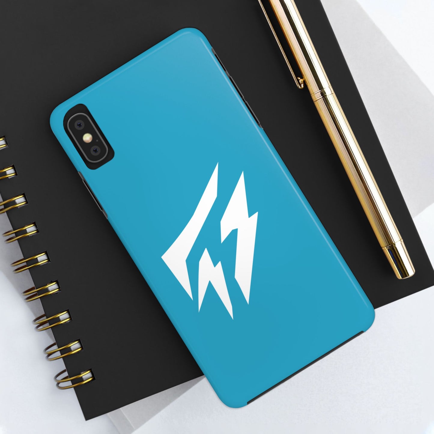 Flashlander Thunders Tough Phone Cases for all Iphone and Samsung Galaxy Blue Aqua Turquoise